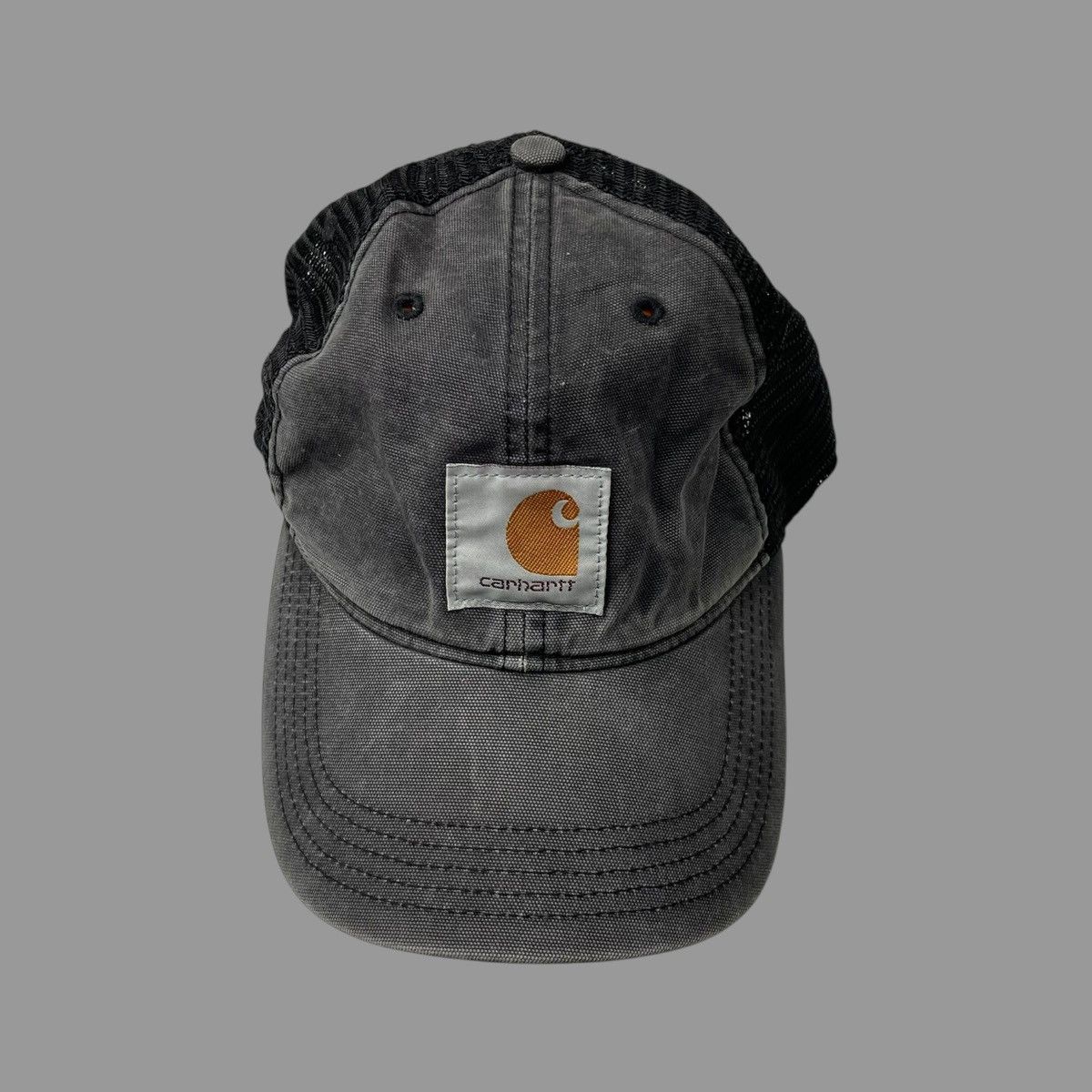 Carhartt Vintage faded Carhartt mesh trucker hat Size ONE SIZE - 1 Thumbnail