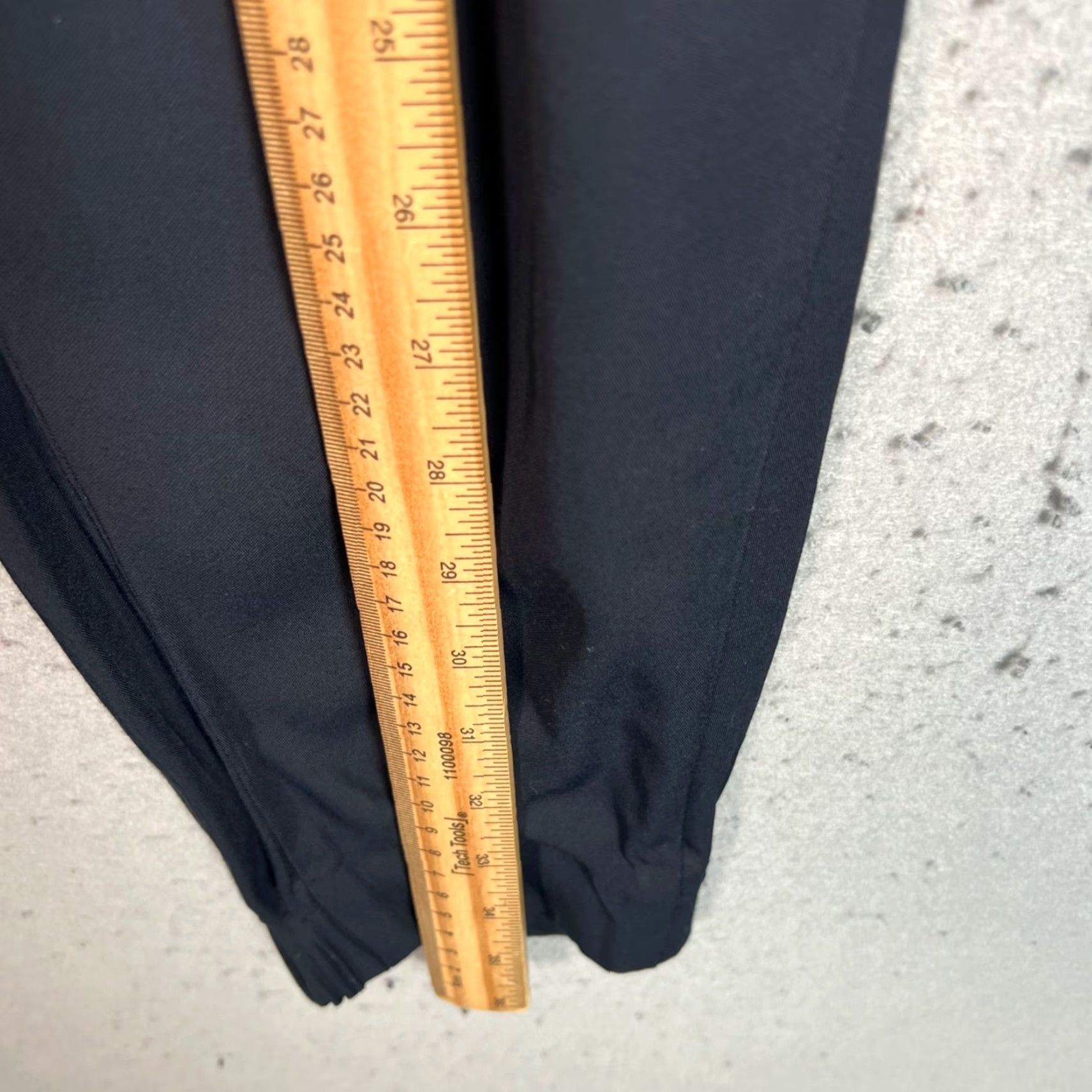 Cos COS Women's Pants Jogger Viscose Wool Black 34 EUR High Rise Tapered Inseam 25 in - Regular, Adult Womens, COS Brand, Black Jogger Pants Size 24" / US 00 / IT 34 - 6 Thumbnail