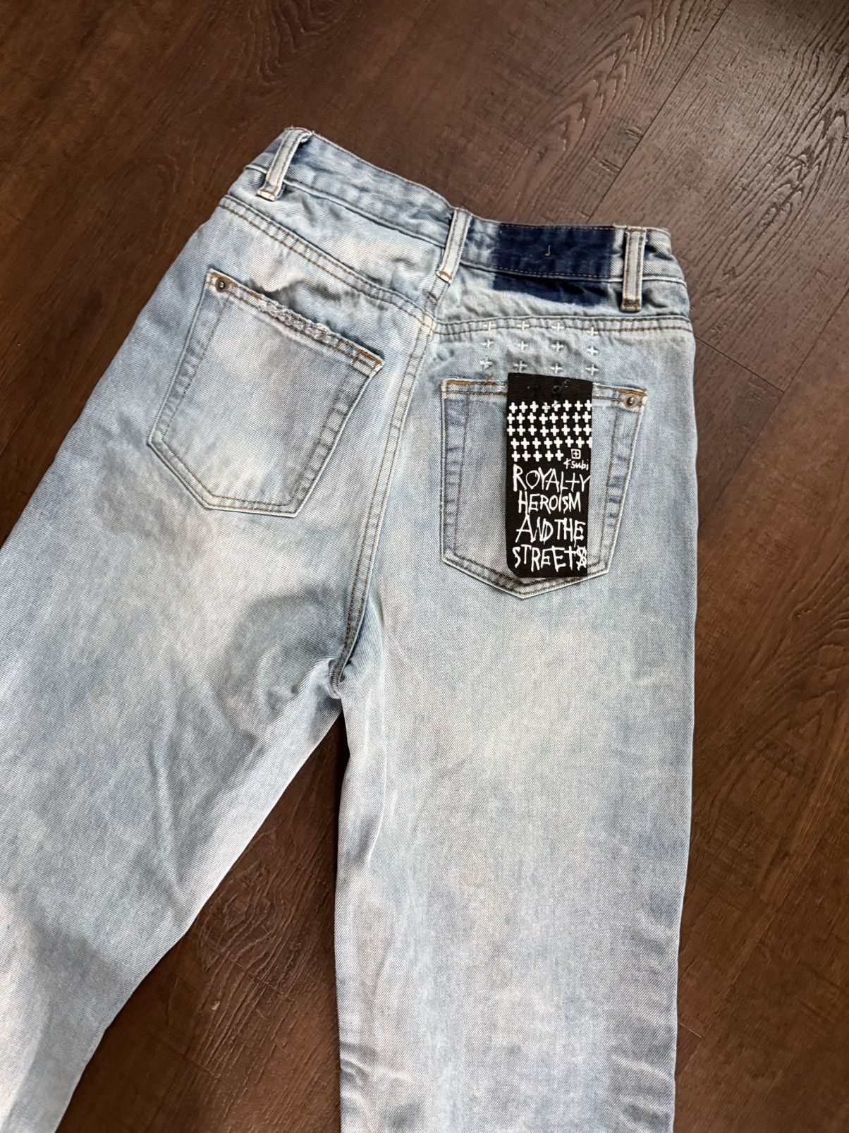 Ksubi Ksubi “Playback Skream Thrashed” Size 24" / US 00 / IT 34 - 2 Thumbnail