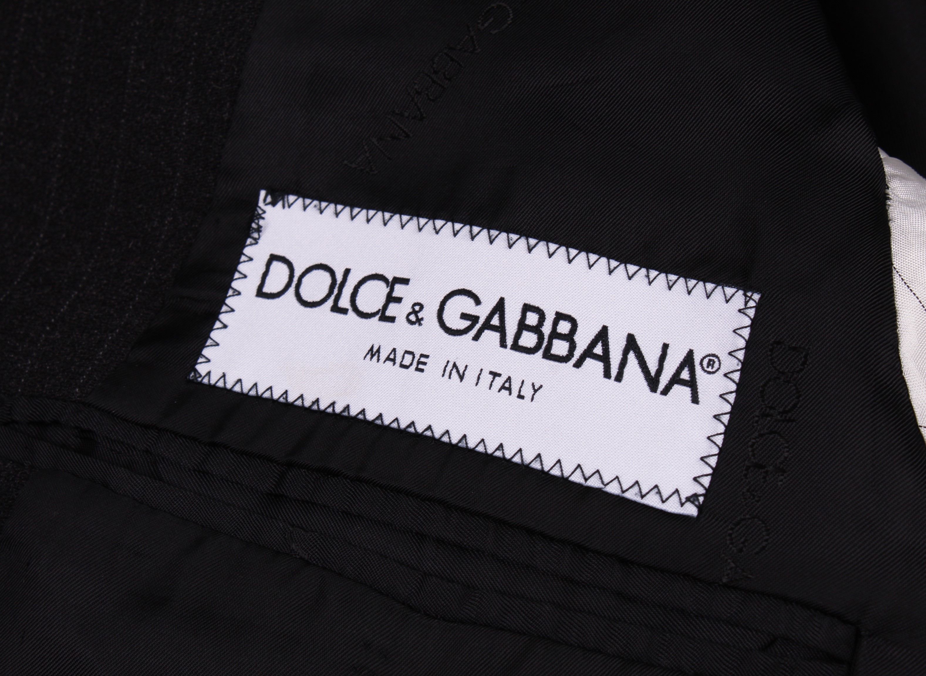 Dolce & Gabbana Dolce & Gabbana Striped Wool Blend 2 Buttons Blazer Size 48R - 7 Thumbnail