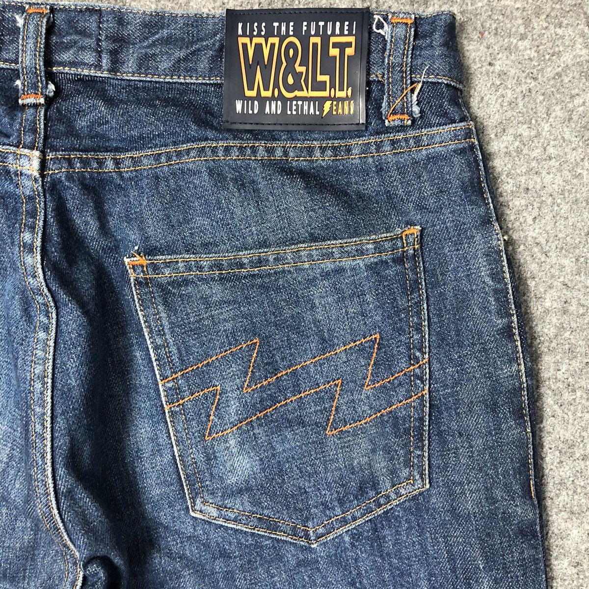 🔥Rare🔥 W&LT Walter Van Beirendonck Denim Jeans