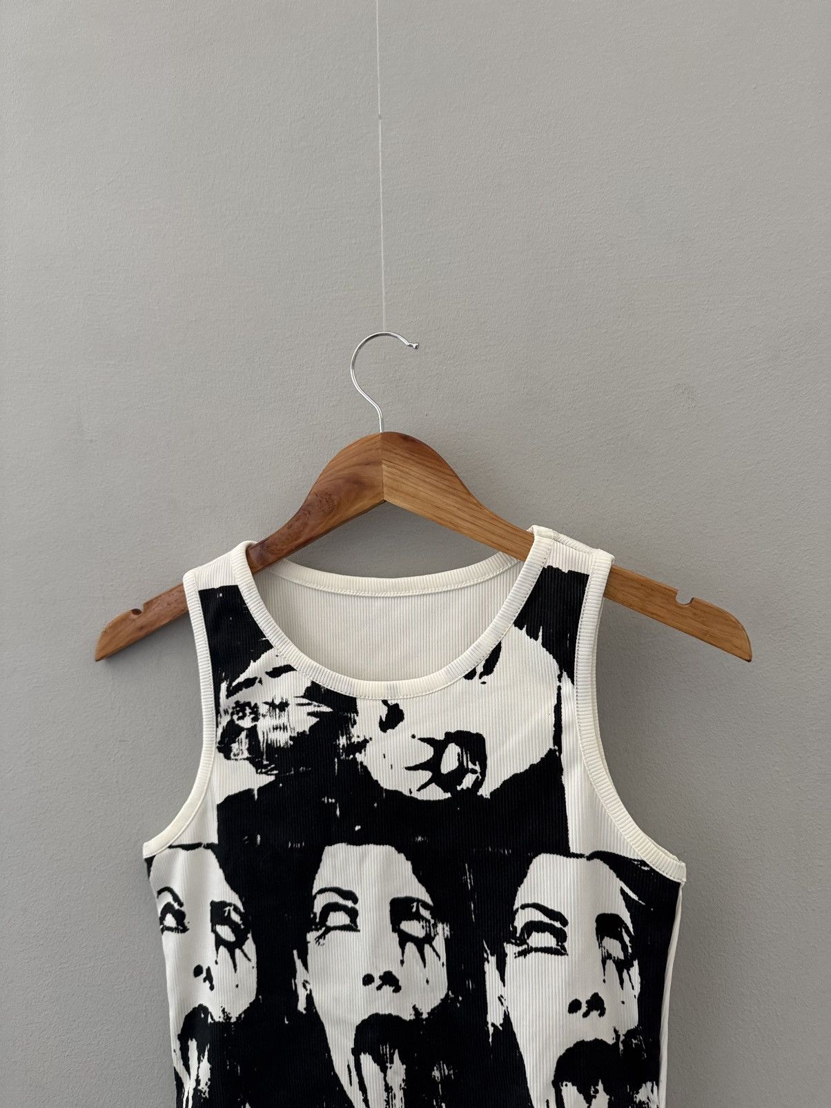 Japanese Brand Avant Garde Style Crazy Y2K Tank Top Size M / US 6-8 / IT 42-44 - 2 Thumbnail