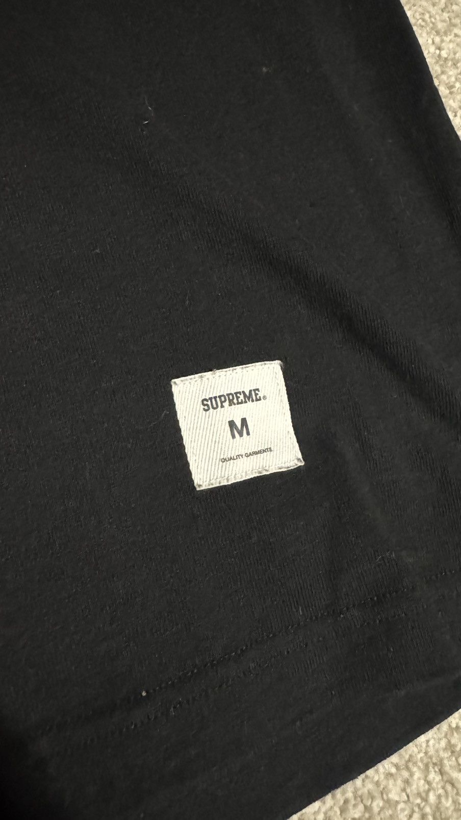 Supreme SS16 Supreme ZULU L/S Top M Black used Size US M / EU 48-50 / 2 - 2 Thumbnail