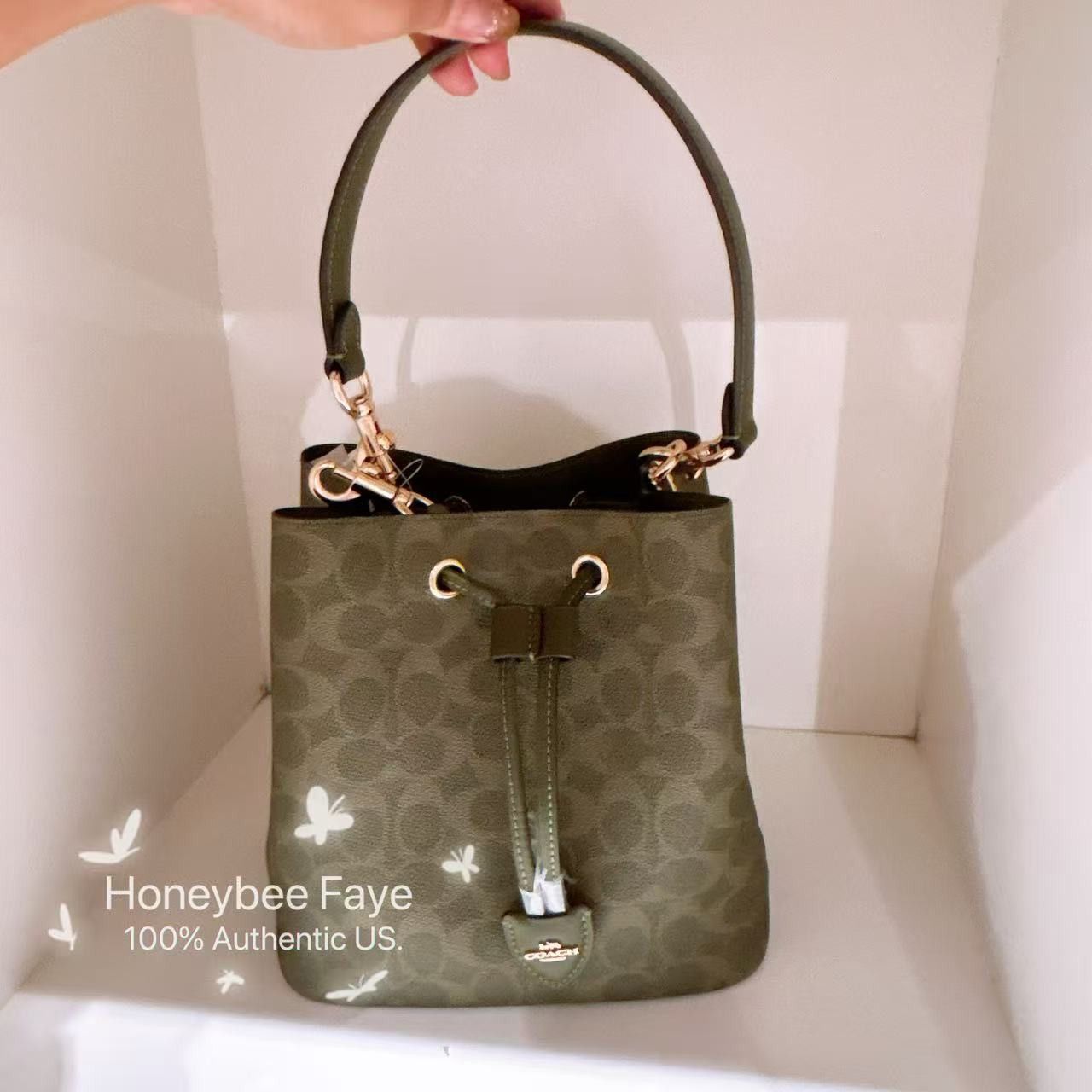 Coach Rowan Bucket Bag In Signature Canvas CBH07 Size ONE SIZE - 2 Thumbnail