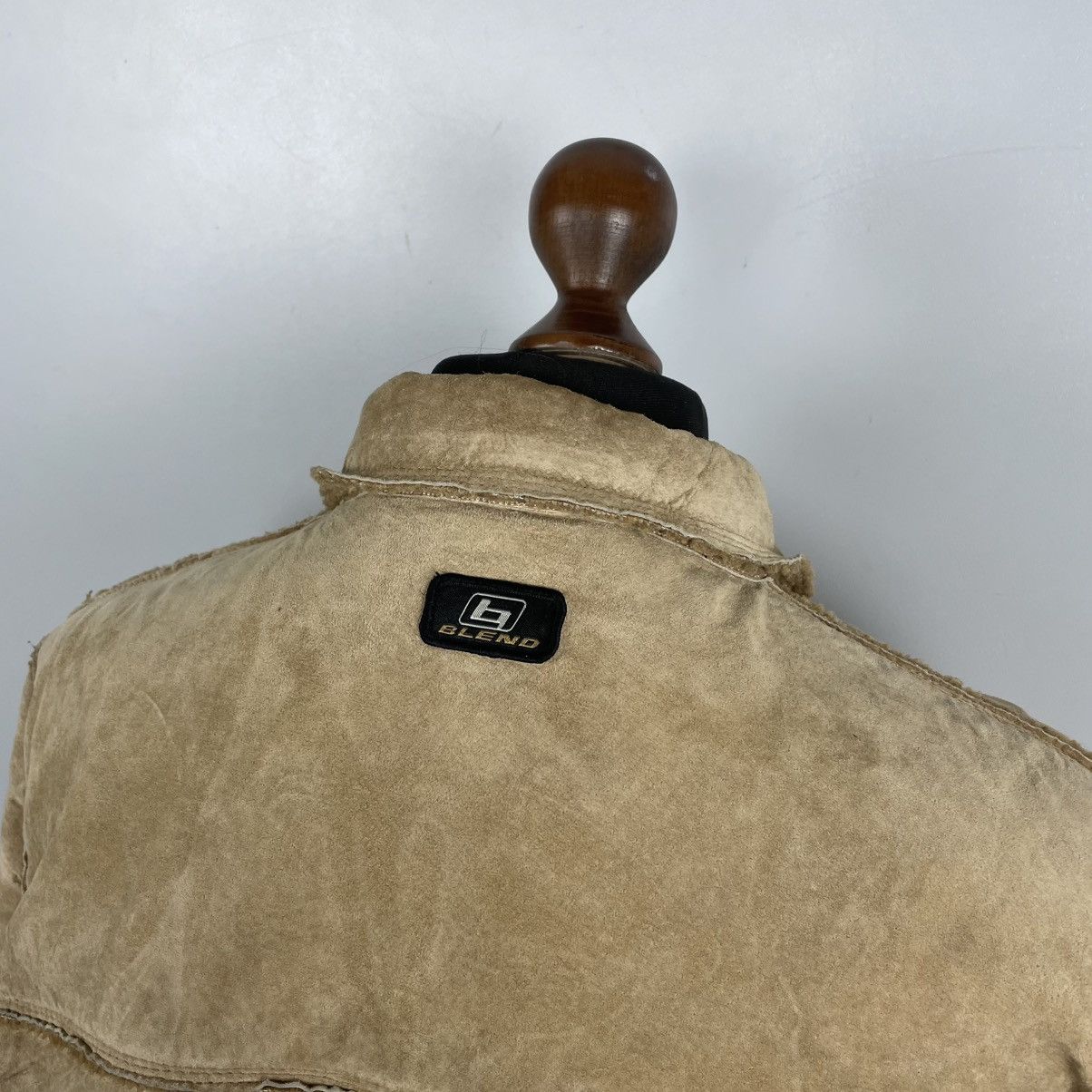 Japanese Brand × Vintage Vintage Y2K Faux Fur Sheepskin Jacket 2000s Avantgarde Size US L / EU 52-54 / 3 - 9 Thumbnail