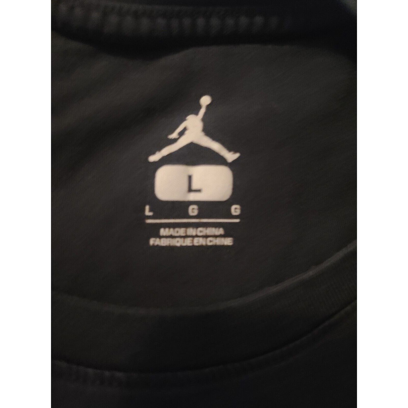 Nike Men’s Air Jordan Flight Large black t-shirt Size US L / EU 52-54 / 3 - 10 Thumbnail