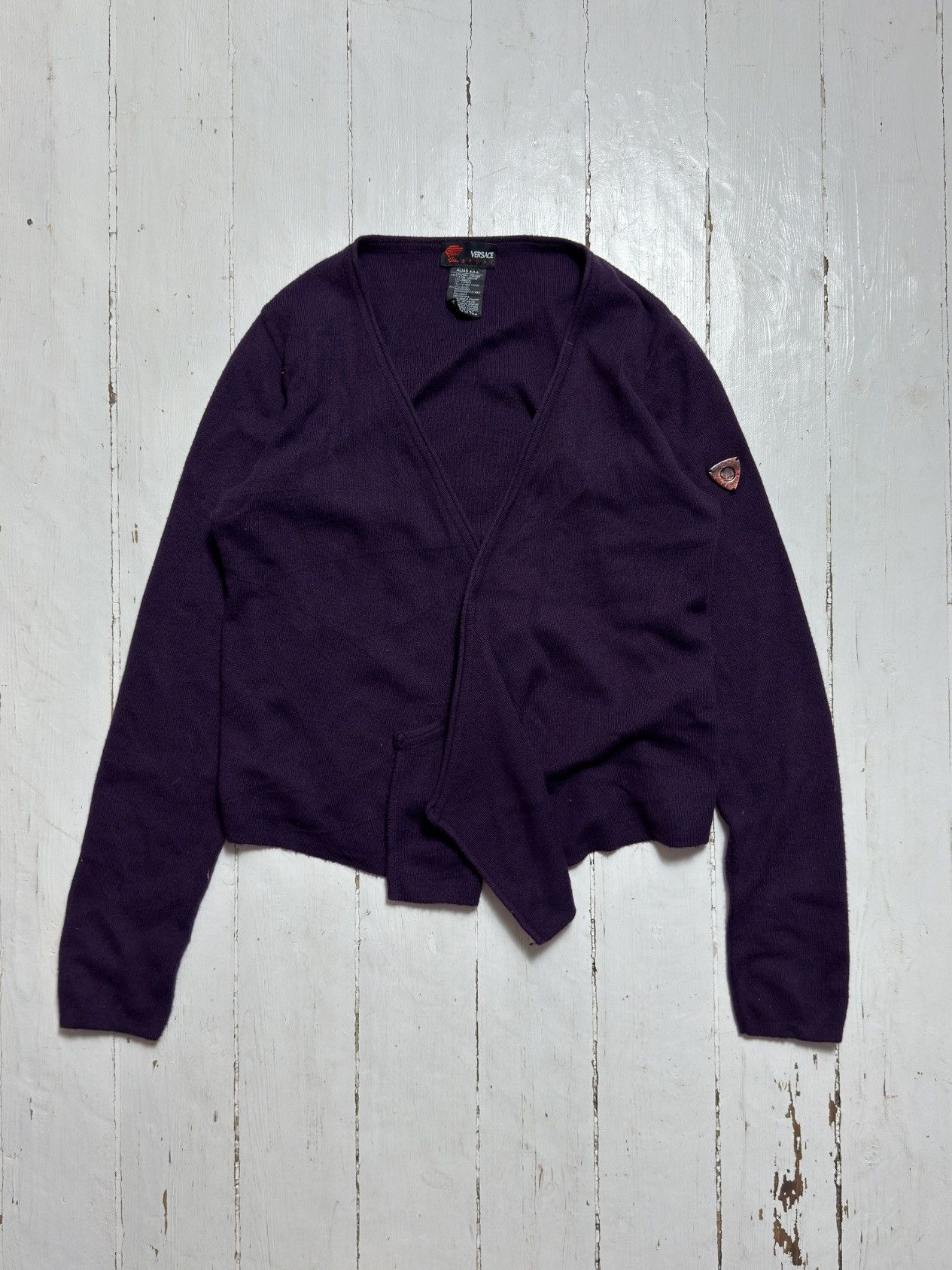 Versace VINTAGE VERSACE SPORT 2000s CARDIGAN Size XS / US 0-2 / IT 36-38 - 2 Thumbnail