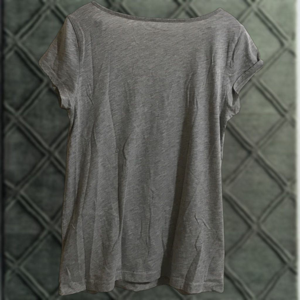 Old Navy Old Navy Womens T-Shirt “Crazy In Kona” XL Grey Cotton Blend Short Sleeve Scoop Neck Pullover Casual Basic Shirt Men? Size XL / US 12-14 / IT 48-50 - 1 Thumbnail