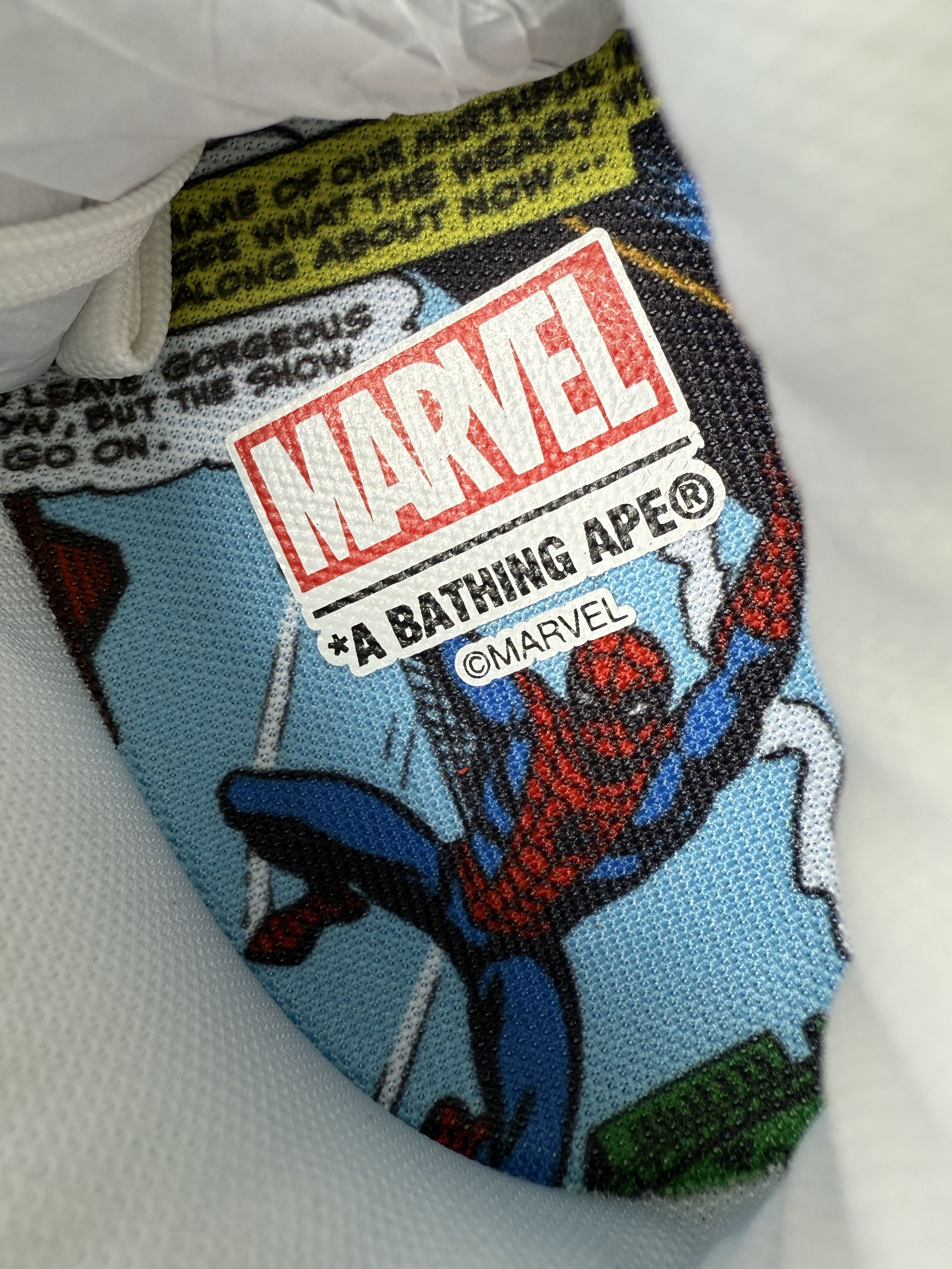 Bape MARVEL BAPE STA SPIDER MAN Size US 7 / EU 40 - 10 Thumbnail