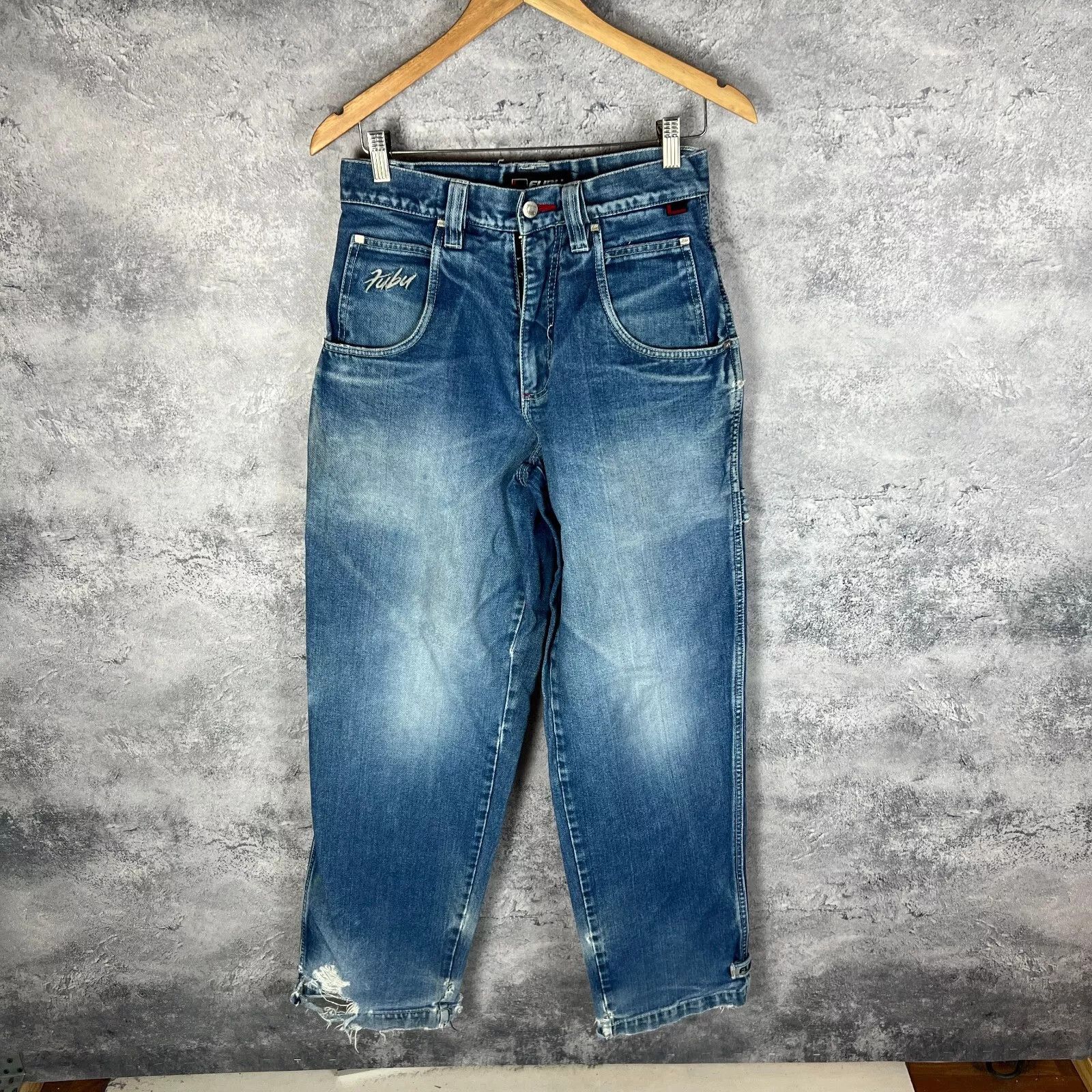 Fubu Jeans Men's Size 28/34 Blue `