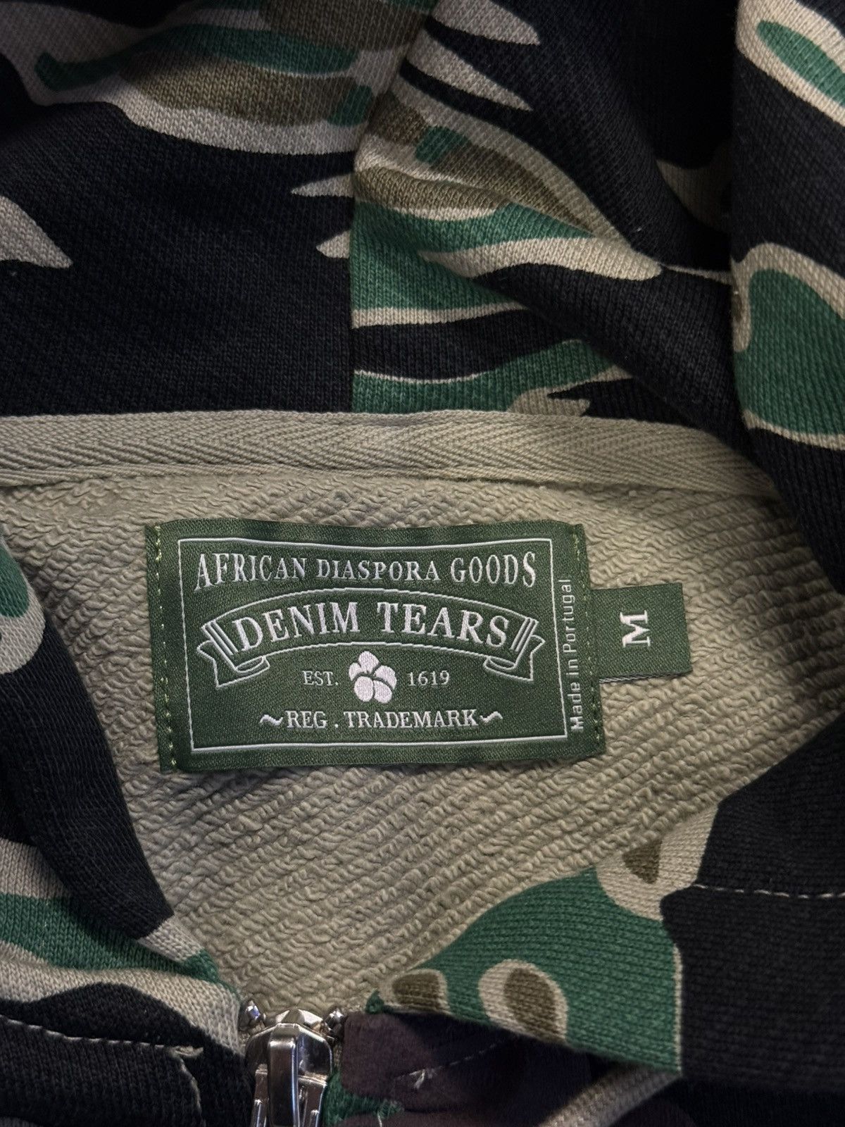 DENIM TEARS Denim Tears Cotton Wreath Hoodie Green Size Medium (NEW) Size US M / EU 48-50 / 2 - 6 Thumbnail