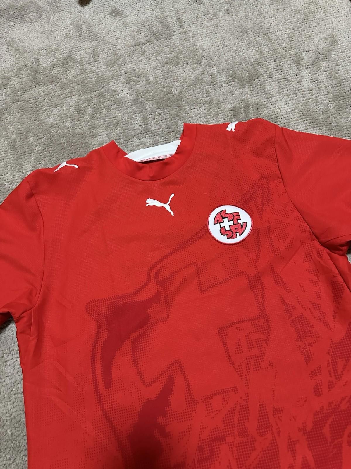 Puma Puma Switzerland 2006/2007 Football Shirt Soccer Jersey Size US L / EU 52-54 / 3 - 3 Thumbnail