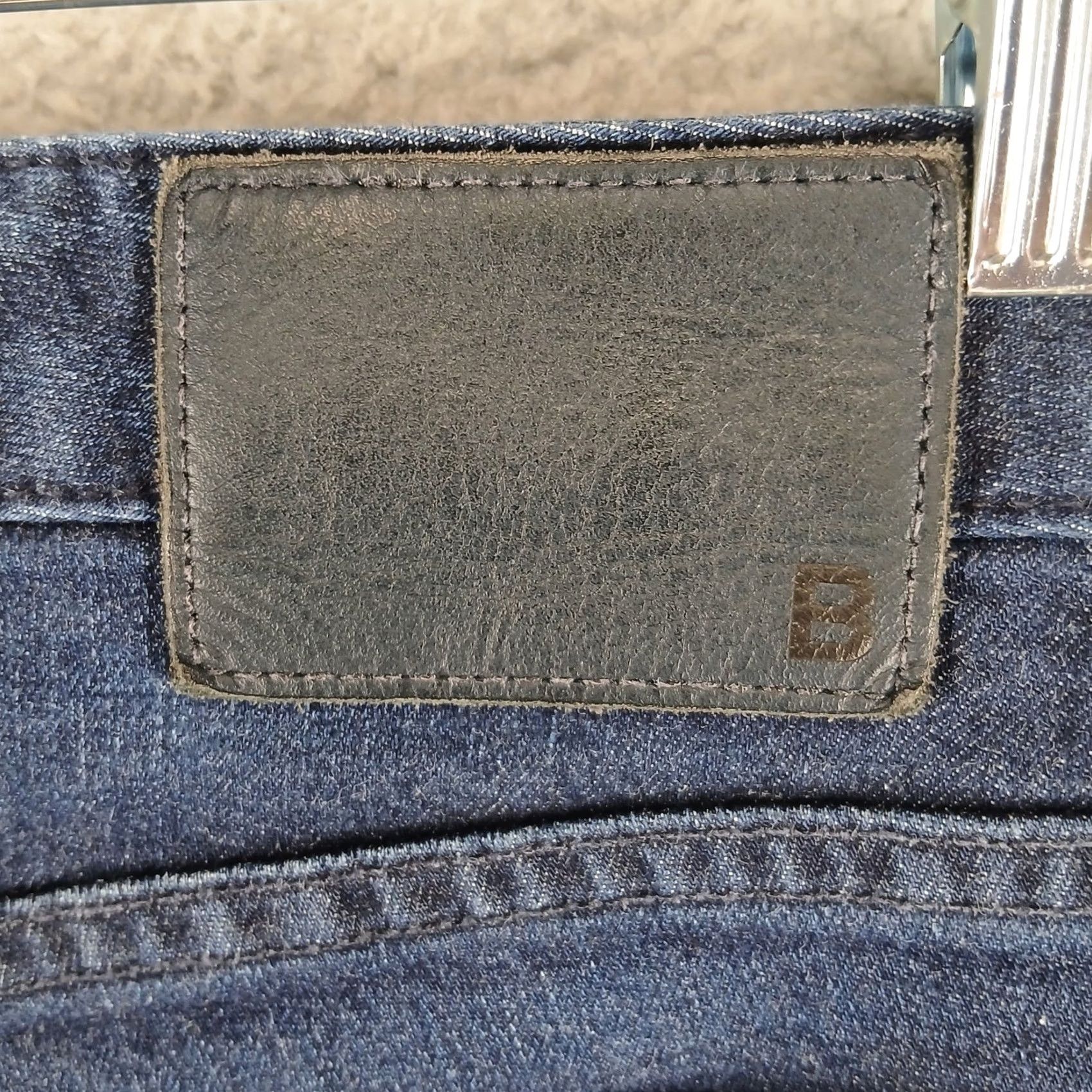 Bonobos Bonobos Jeans Mens 35 Blue Premium Indigo Whiskered Faded Wash Size US 35 - 6 Thumbnail