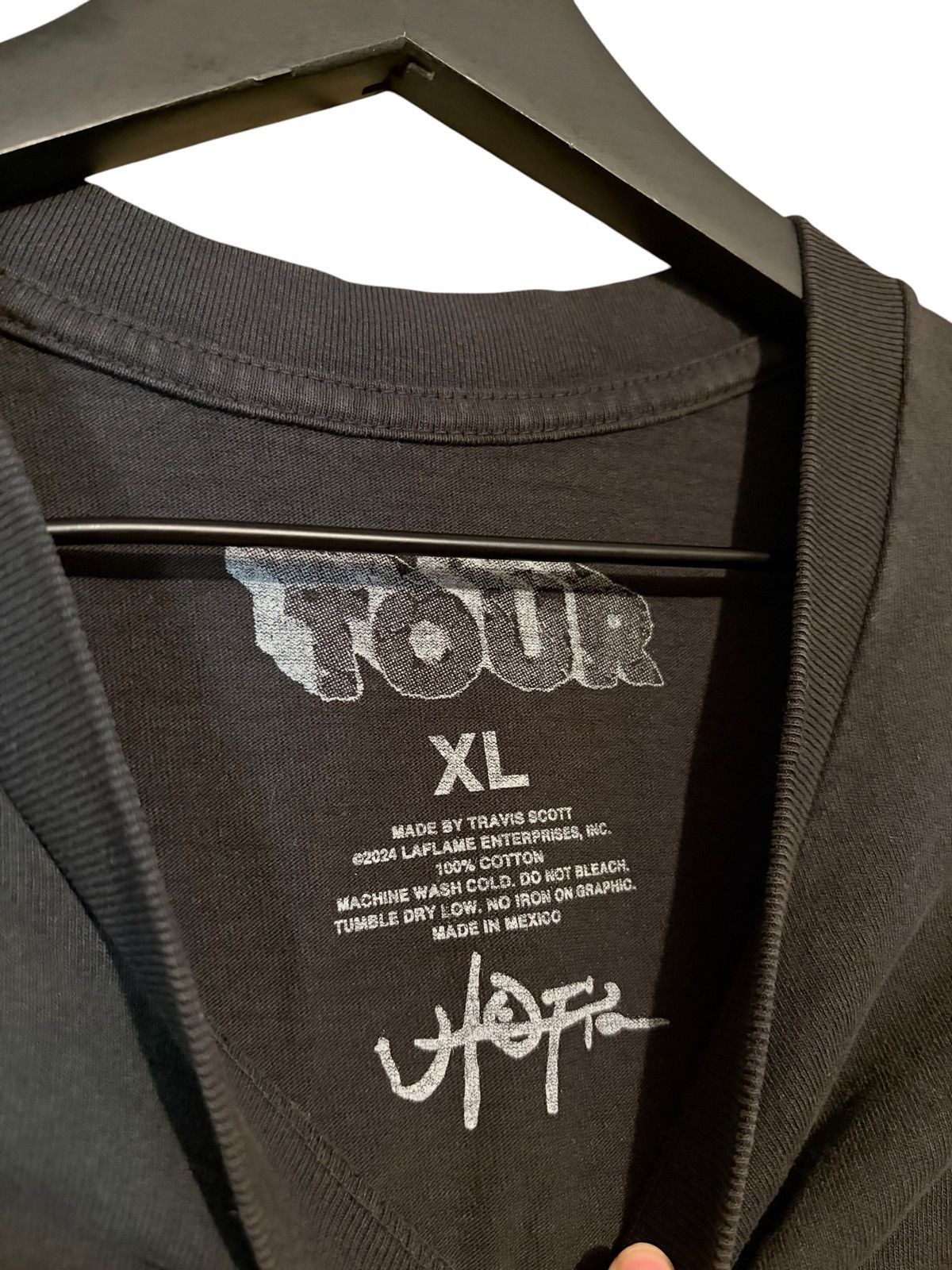 Travis Scott Travis Scott Tour Tee Size US XL / EU 56 / 4 - 4 Thumbnail