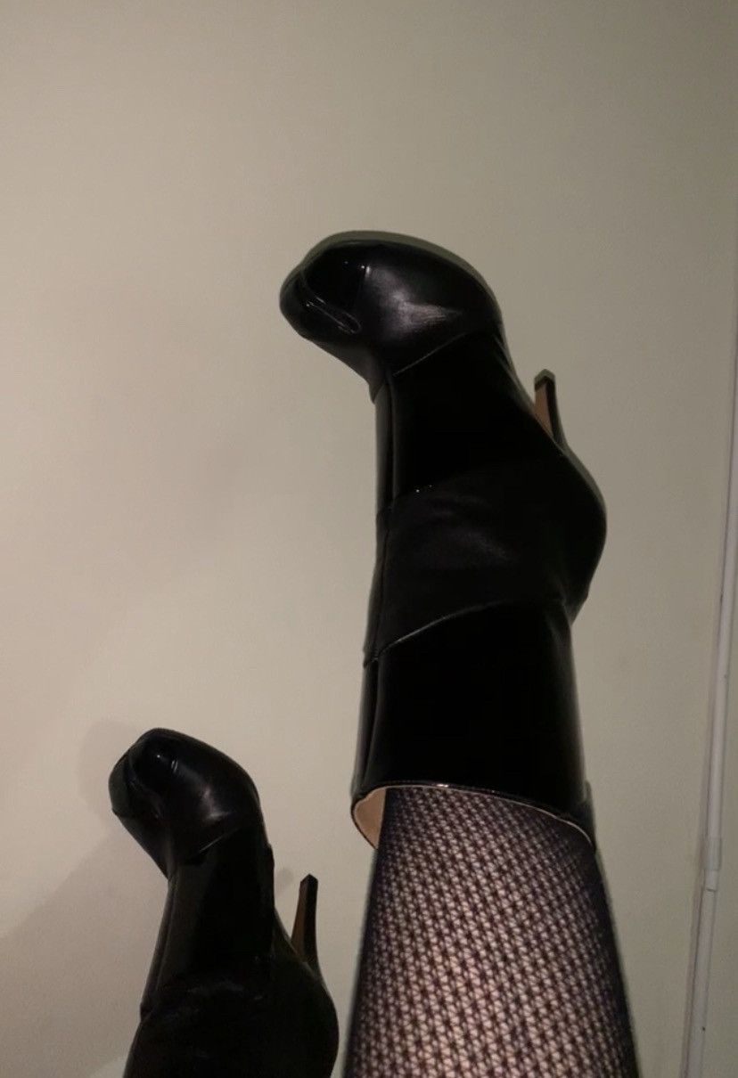Maison Margiela Maison Margiela Leather Tabi Boots Size US 8 / IT 38 - 1 Thumbnail