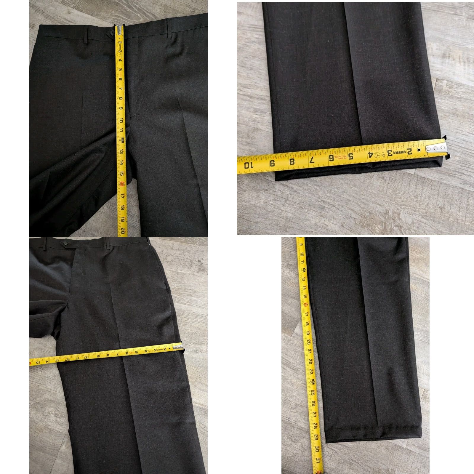 Jos. A. Bank Jos. A. Bank Traveler Wool Dress Pants Olive 42x30 Mens Slacks Formal Size US 42 / EU 58 - 8 Thumbnail
