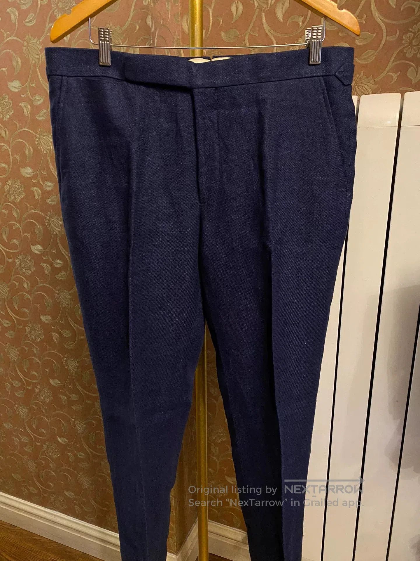 Ralph Lauren Purple Label Ralph Lauren Purple Label Linen Trousers. Size US 34 / EU 50 - 2 Thumbnail
