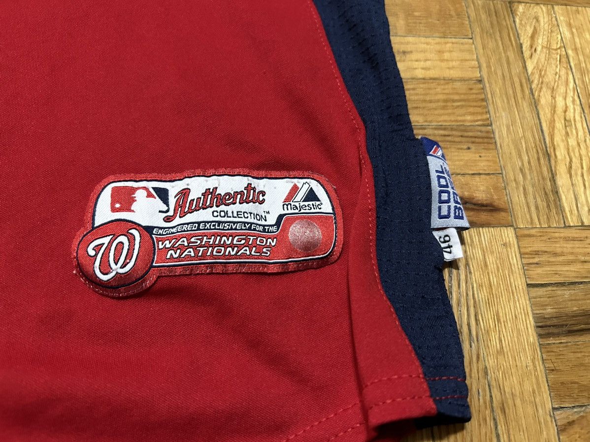 Matt Purke Washington Nats Majestic AU Size 46 Jersey Jerseys