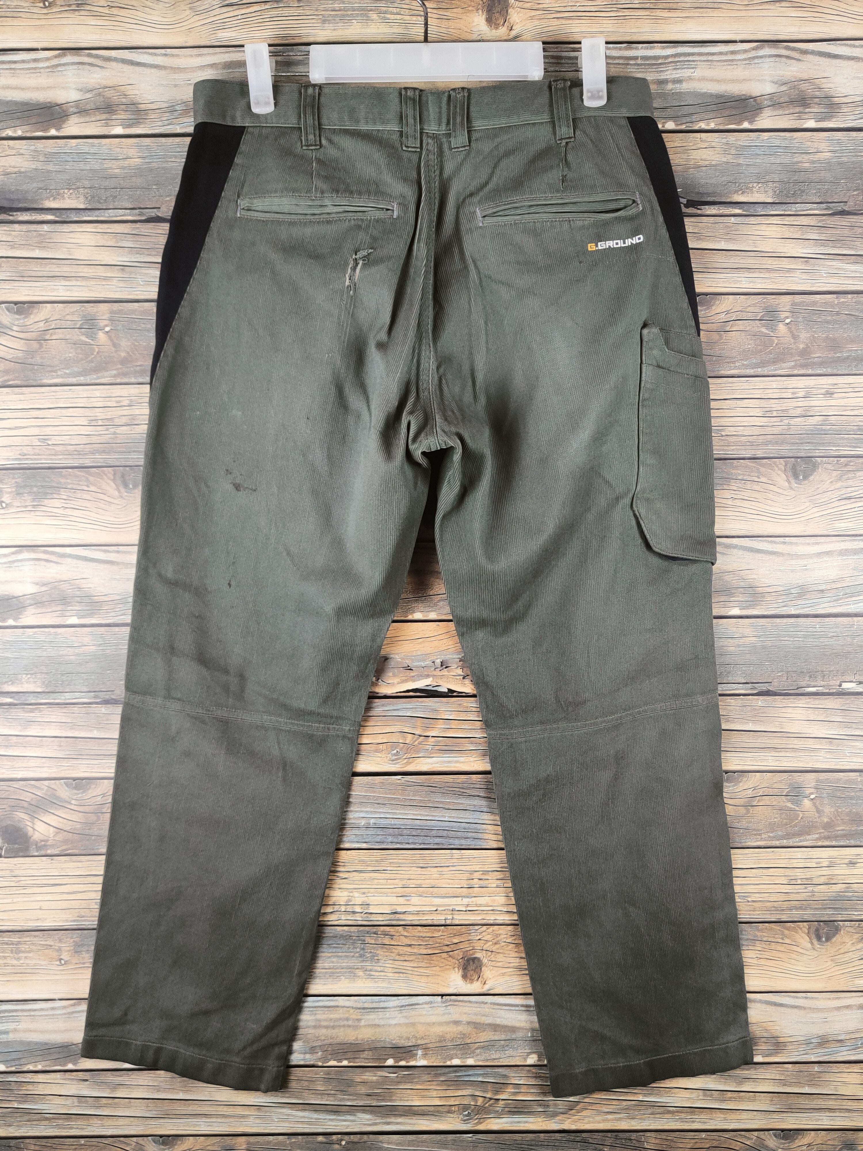Japanese Brand DL G.ground Green Multipocket Cargo for #46-298 Size US 31 - 8 Thumbnail