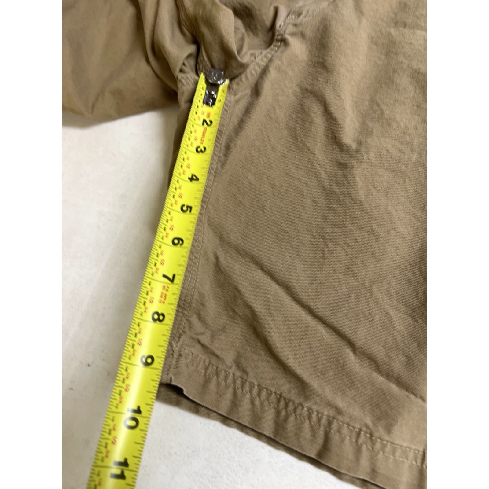 Carhartt Carhartt Mens Shorts Carpenter Workwear Tan 34 Original Fit Flat Front Cargo Pocket Regular Waist 34 Summer Spring Vintage No (if allowed) Size US 34 / EU 50 - 7 Thumbnail