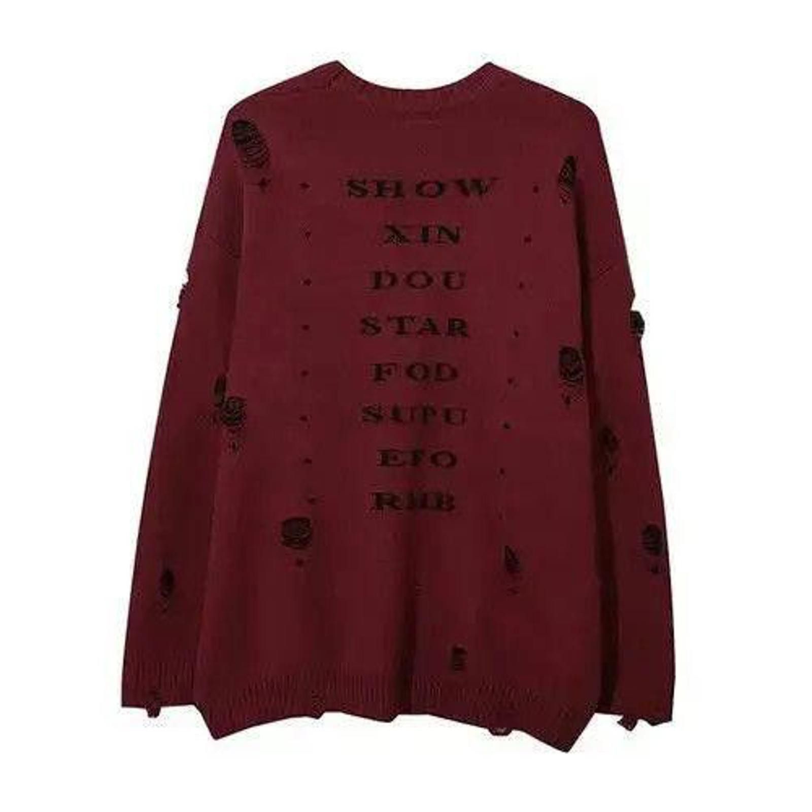 Other Y2K Goth Priest Salvation Print Knit Sweater Size US M / EU 48-50 / 2 - 4 Thumbnail