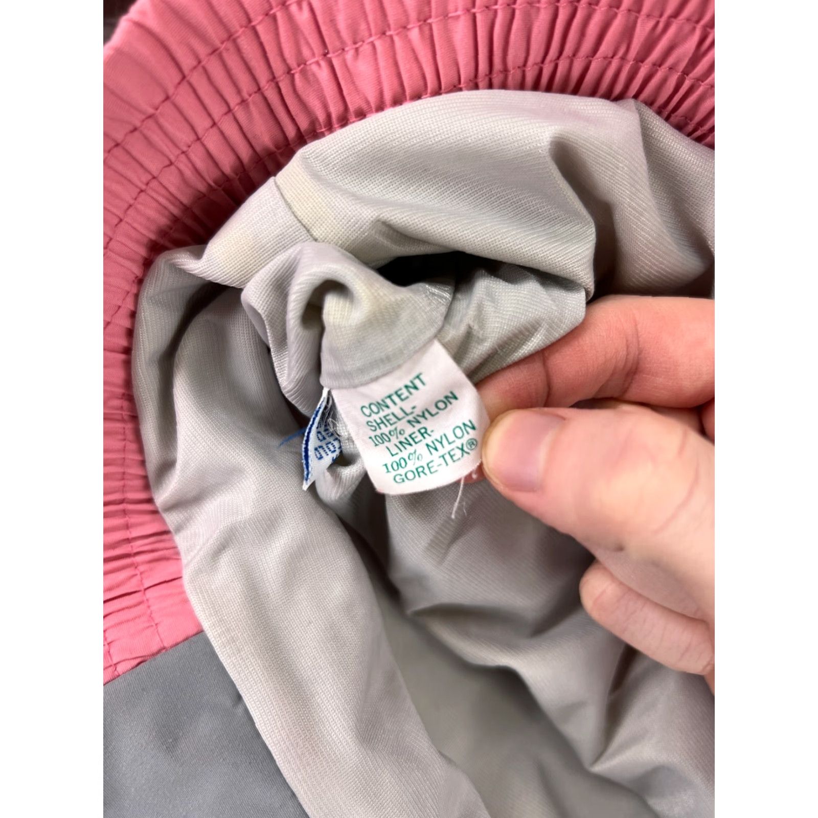 Pinko VINTAGE Forrester's Jacket Womens M Gray Full Zip Mock Knit GoreTex Winter USA Size M / US 6-8 / IT 42-44 - 4 Thumbnail