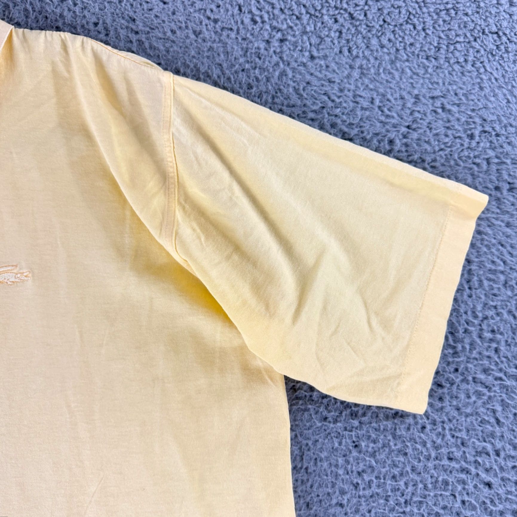 Lacoste Lacoste Club Polo Shirt Mens Large Yellow 100% Cotton Lisle Mercerized SS Polo Shirt Mens Yellow Lacoste Club Lisle Mercerized 100% Cotton Stainless? Size US L / EU 52-54 / 3 - 3 Thumbnail