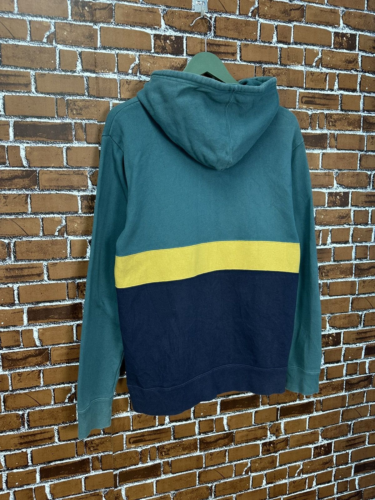 Billabong Y2k Billabong Half Zipper Color Block Hoodie Z423 Size US M / EU 48-50 / 2 - 8 Thumbnail