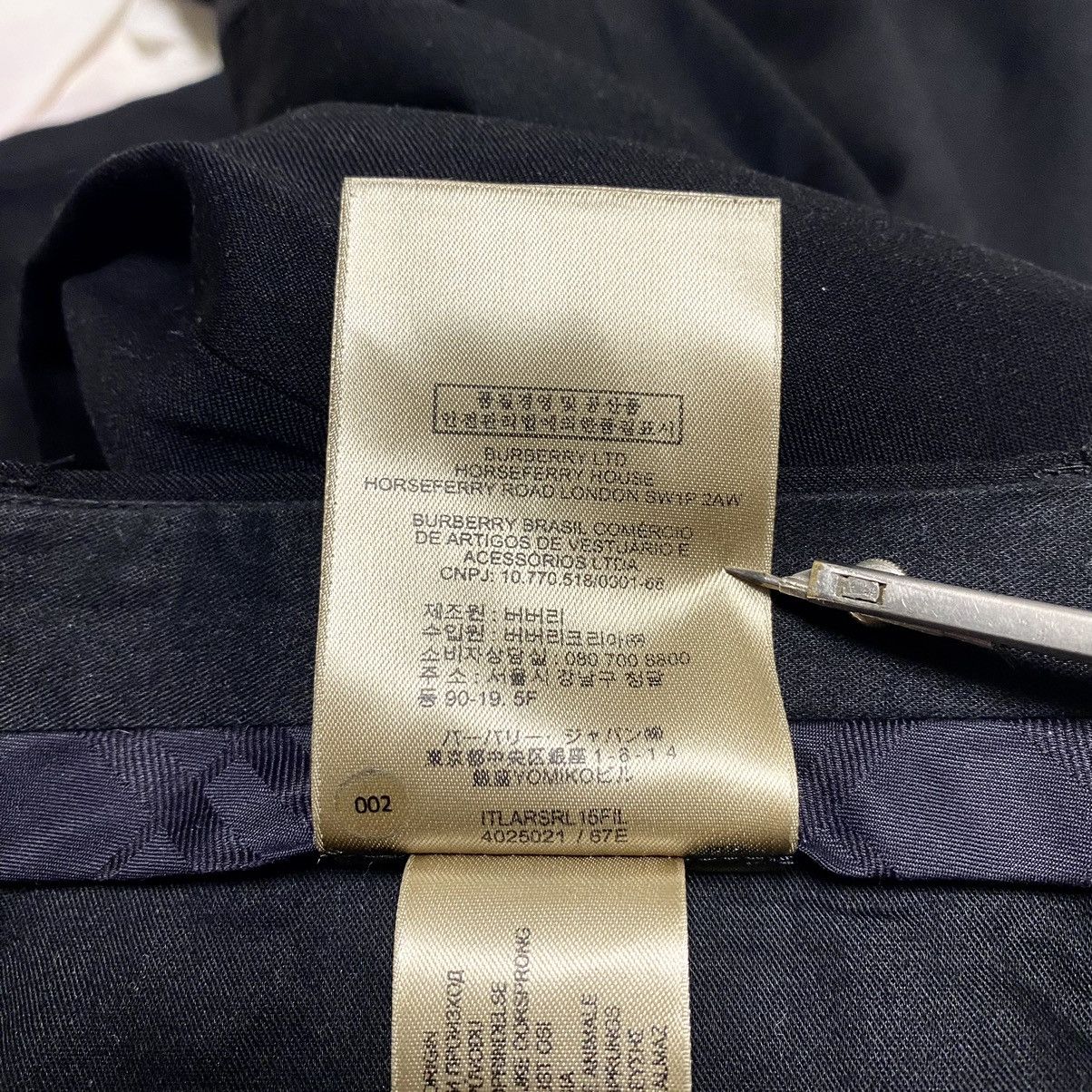 Burberry Burberry Formal Wool Pants Trousers Casual Size 50R - 15 Thumbnail