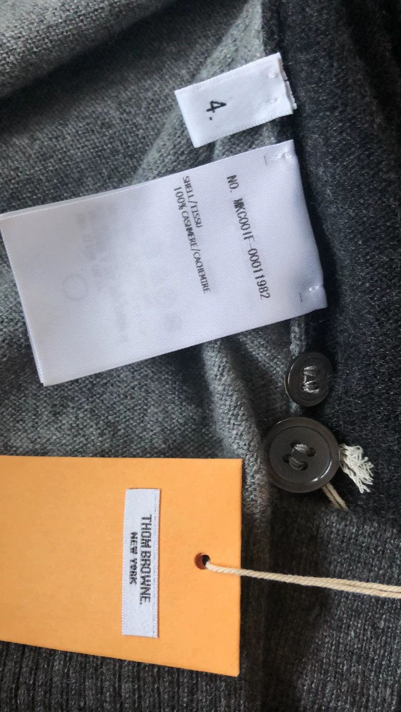 Thom Browne Thom Browne Colorful cashmere sweater Size US XL / EU 56 / 4 - 4 Thumbnail