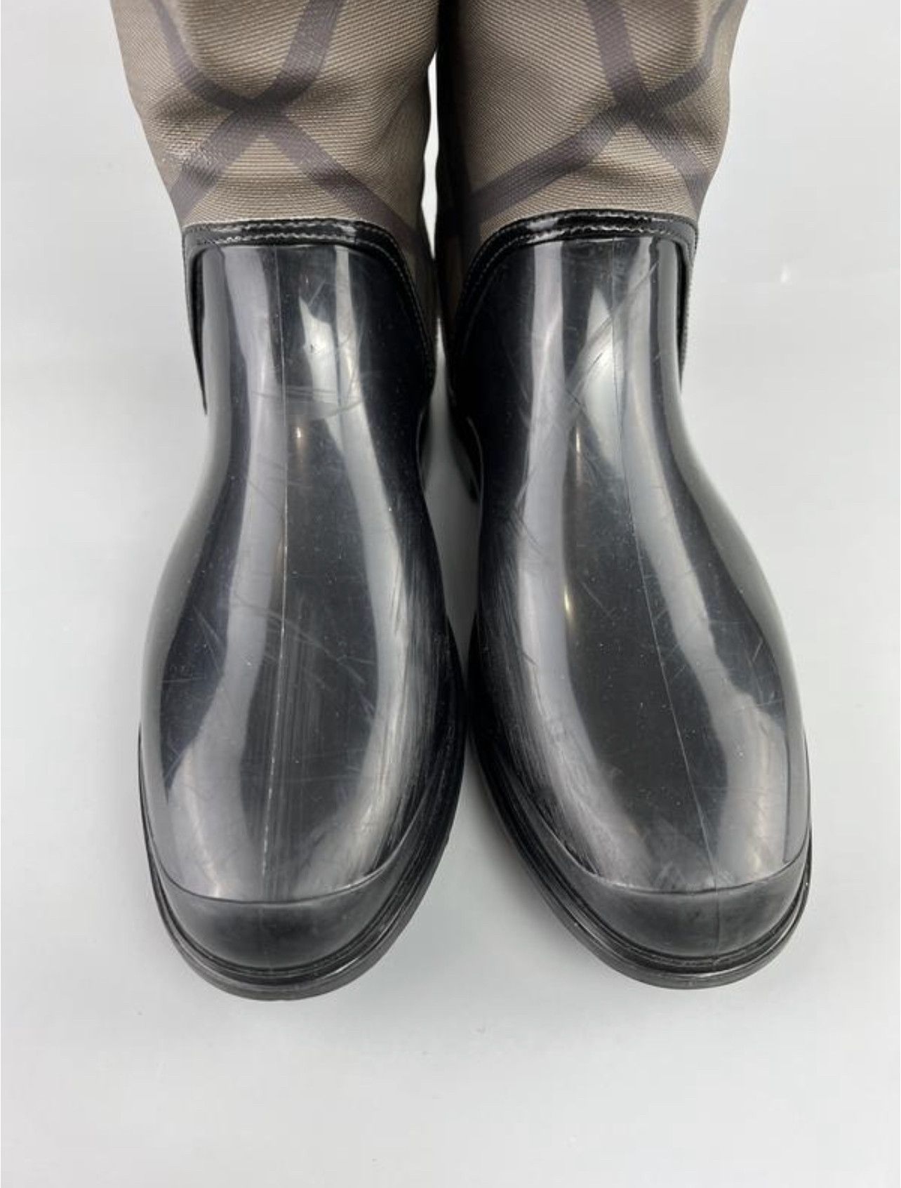 Burberry Burberry Check Rubber Boots Size EU39 UK6 Made in Italy Size US 8 / IT 38 - 6 Thumbnail