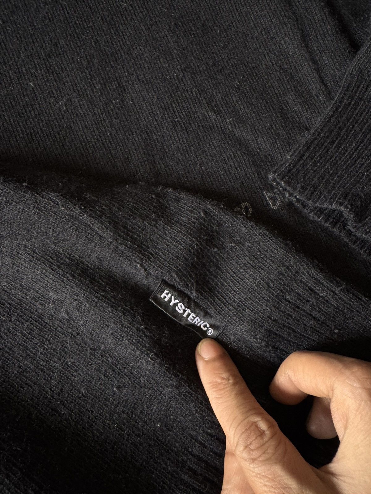 Hysteric Glamour Vintage Hysteric glamour archive knit cashmere🔥 Size S / US 4 / IT 40 - 14 Thumbnail
