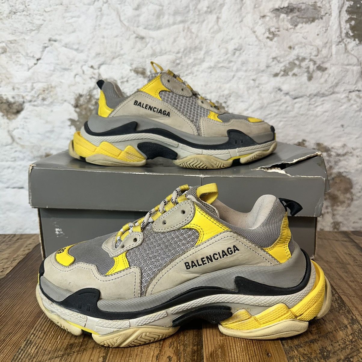 Balenciaga Balenciaga Triple S Yellow White Low Top Sneaker Size 6.5 Grailed