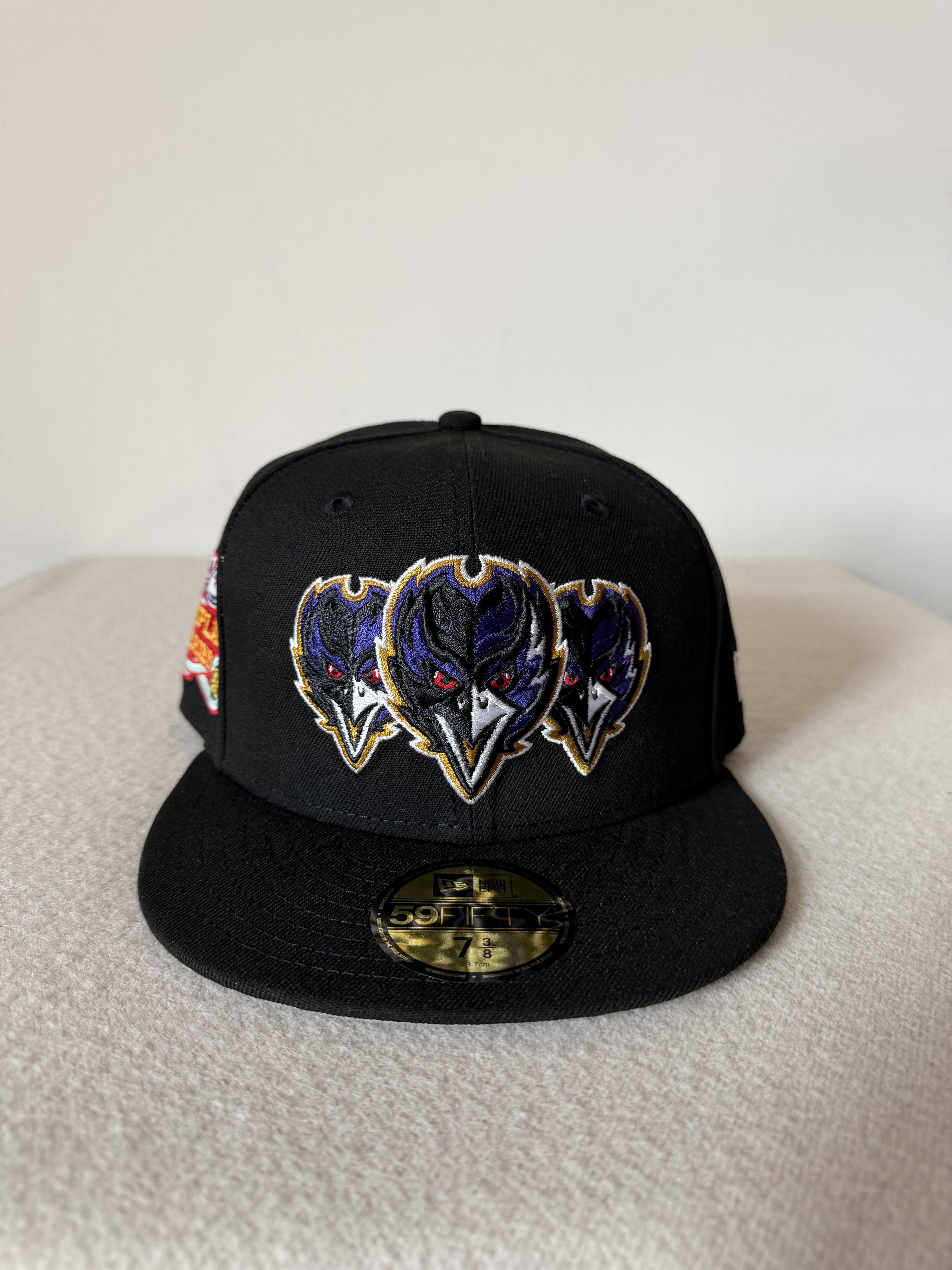 New Era 7 3/8 John Geiger New Era Misplaced Series Balimore Ravens Size ONE SIZE - 3 Thumbnail