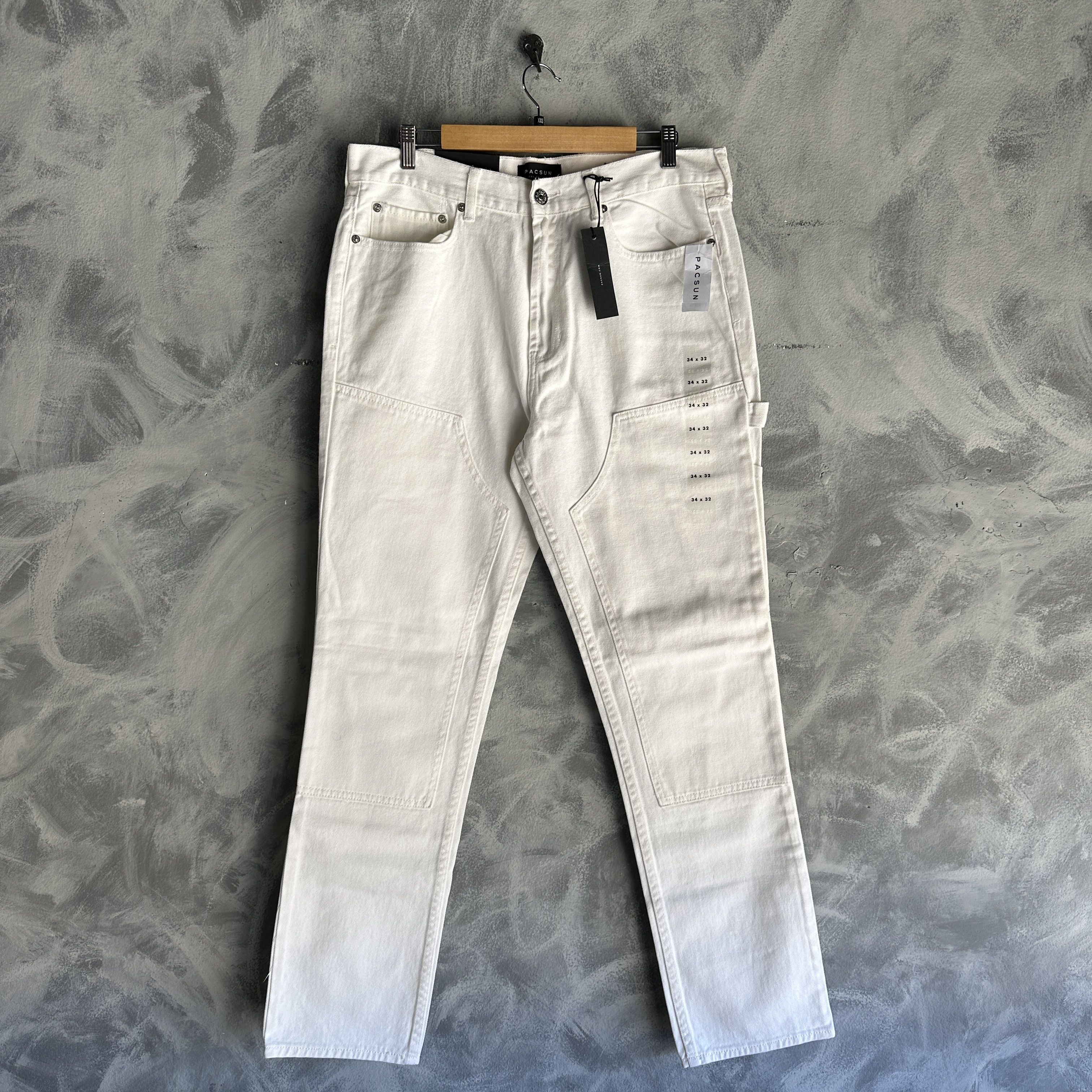 Pacsun Pacsun Jeans Mens Double Knee Skinny Slim Denim Pants NWT Size US 34 / EU 50 - 1 Thumbnail