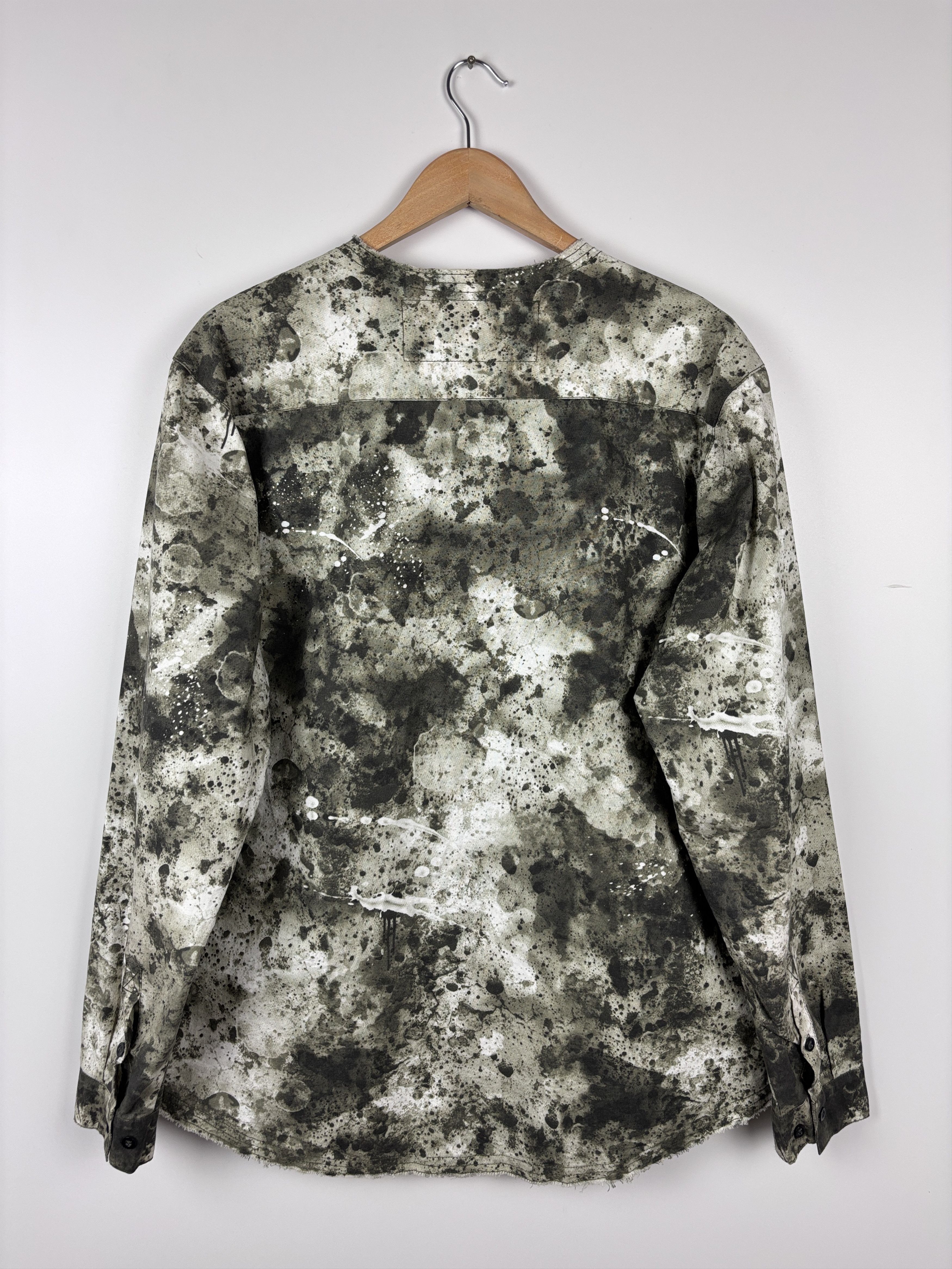Other True Prodigy Abstract Splatter Full Zip Shirt Jacket XL Size US XL / EU 56 / 4 - 4 Thumbnail
