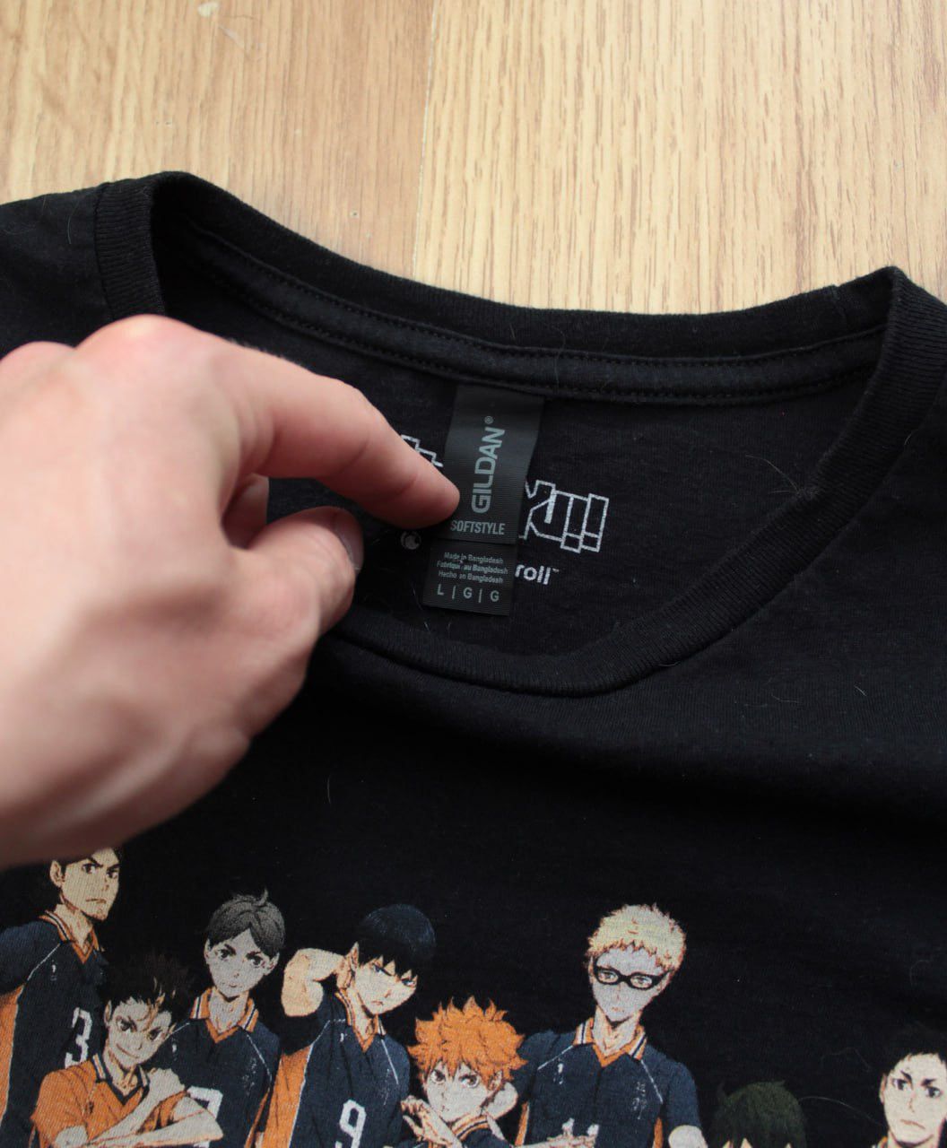 Anime 🔥 Haikyuu 3rd Season Anime Manga T Shirt Volleyball Japan Size US L / EU 52-54 / 3 - 5 Thumbnail