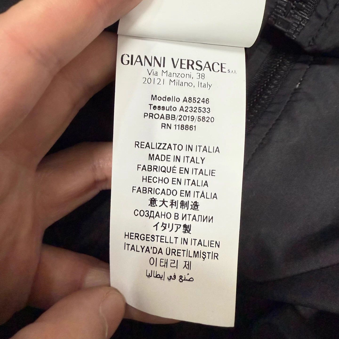 Versace Versace allover Baroque jacket unused 44M Size US S / EU 44-46 / 1 - 4 Thumbnail