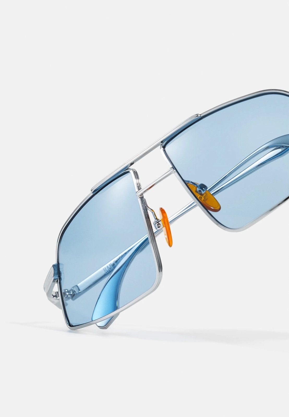 Han Kjobenhavn !DS! SS23 Han Kjobenhavn Demo High Silver Blue Sunglasses Size ONE SIZE - 6 Thumbnail