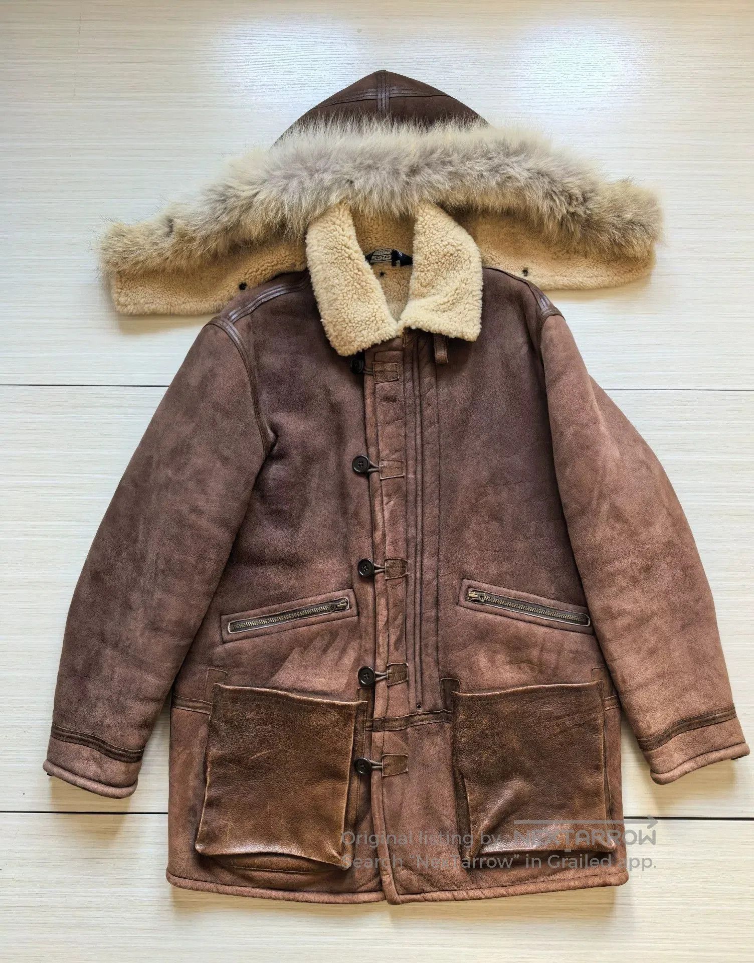 Polo Ralph Lauren Polo Ralph Lauren Shearling Coat. Size US L / EU 52-54 / 3 - 1 Thumbnail
