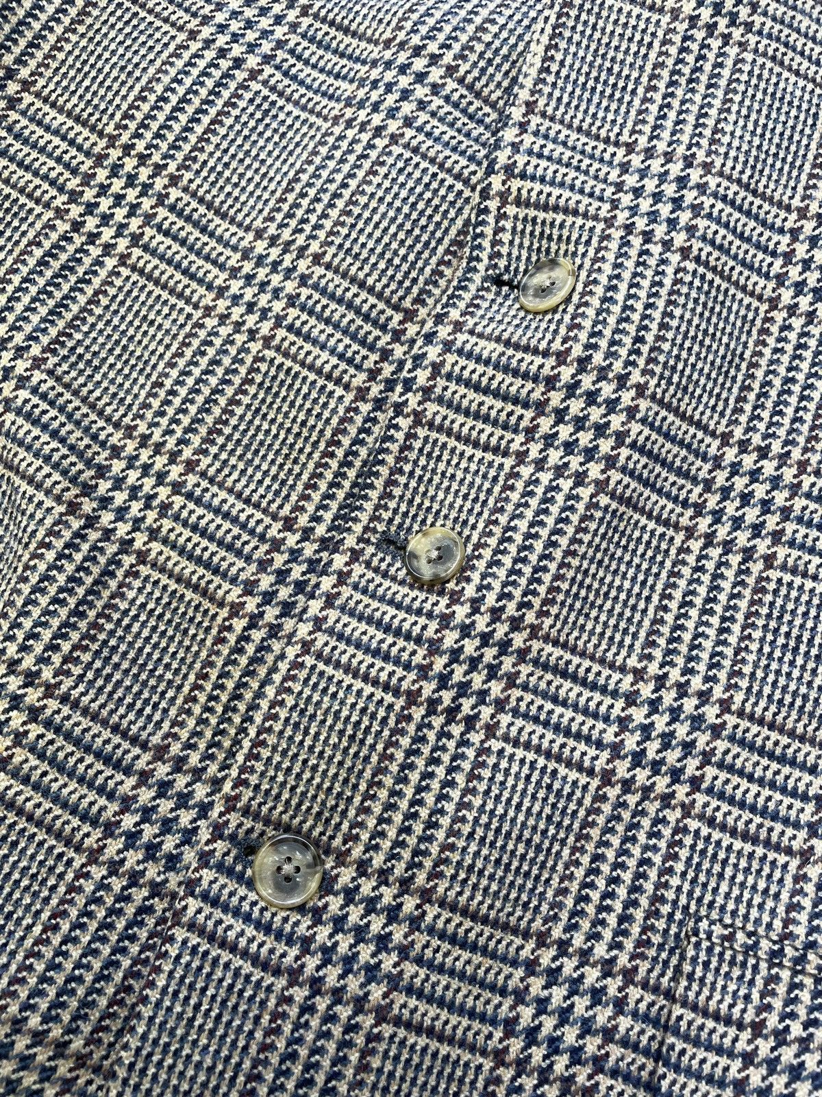 Eddie Bauer × Vintage Eddie Bauer Houndstooth Plaid Tweed Sport Coat Size 44R - 7 Thumbnail