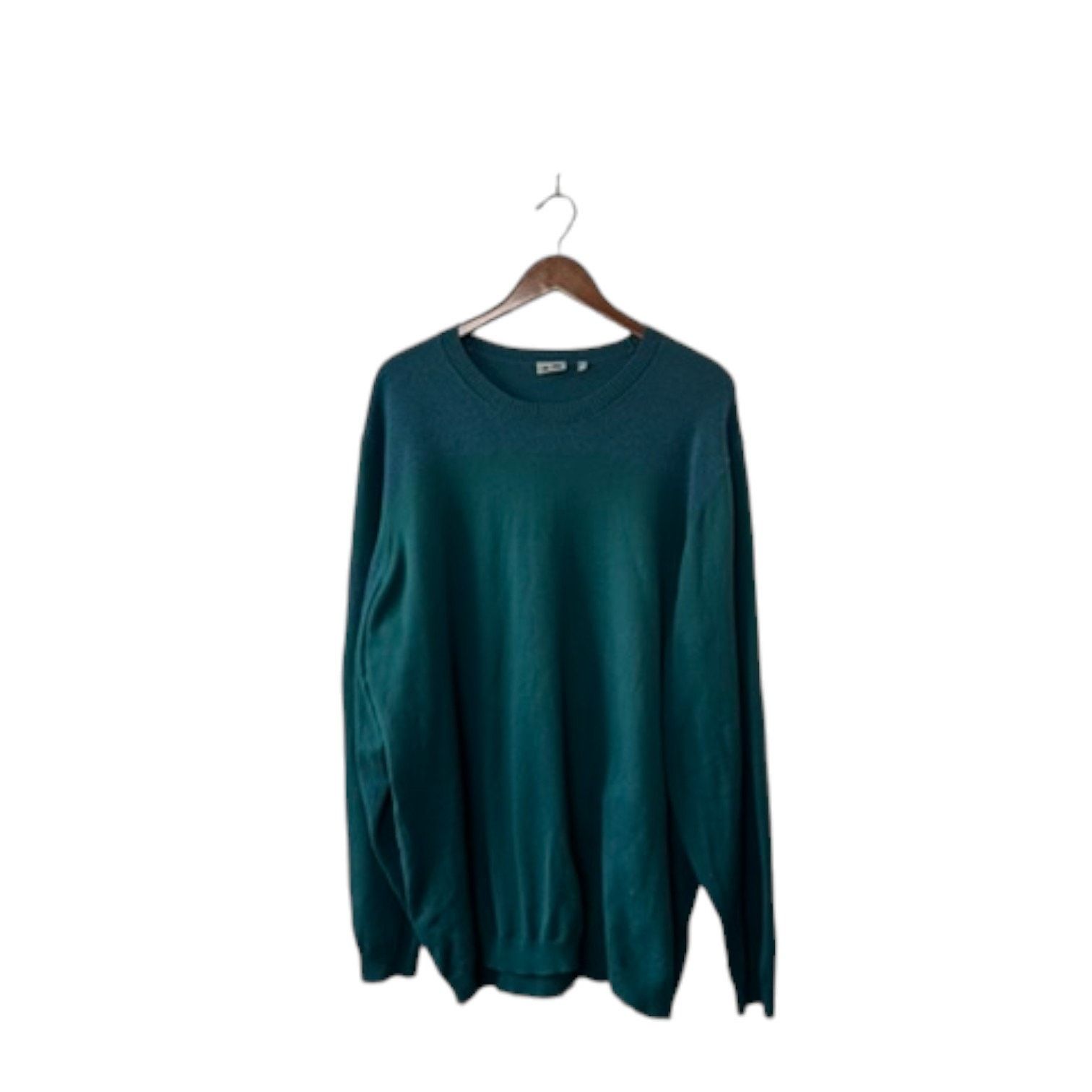 Adidas Adidas Green Ombre Long Sleeve Knit Sweater Men's 2XL Size US XXL / EU 58 / 5 - 2 Thumbnail