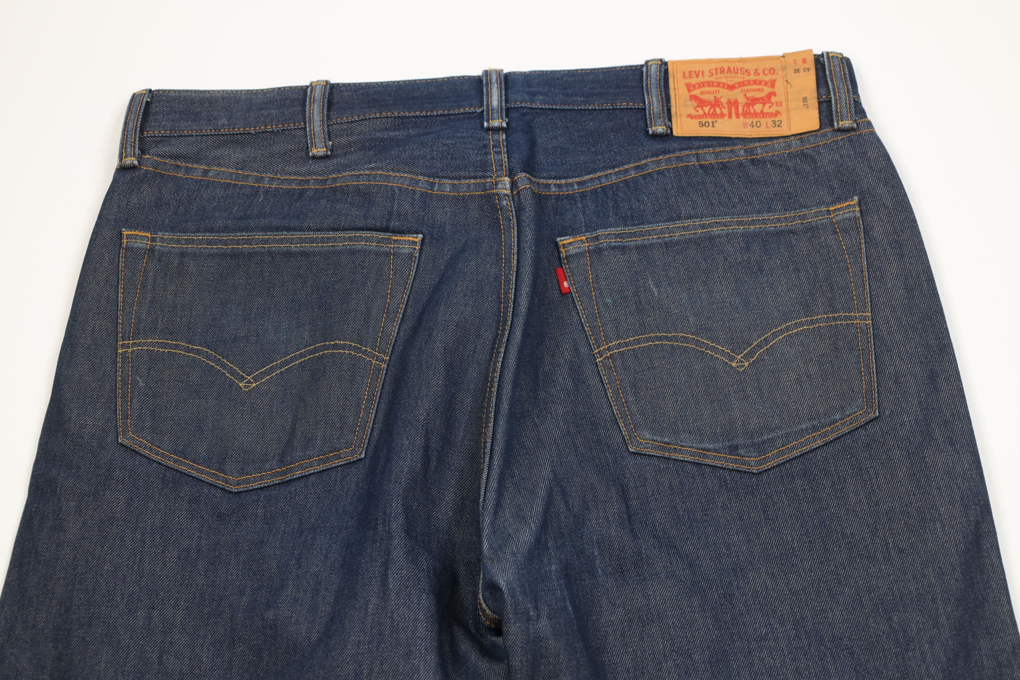 Levi's Vintage Y2K Levis 501xx Original Fit Button Fly Jeans Indigo Size US 40 / EU 56 - 12 Thumbnail