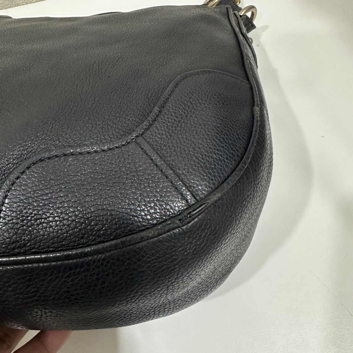 Prada PRADA VITELLO DAINO LEATHER SHOULDER BAG Size ONE SIZE - 15 Thumbnail