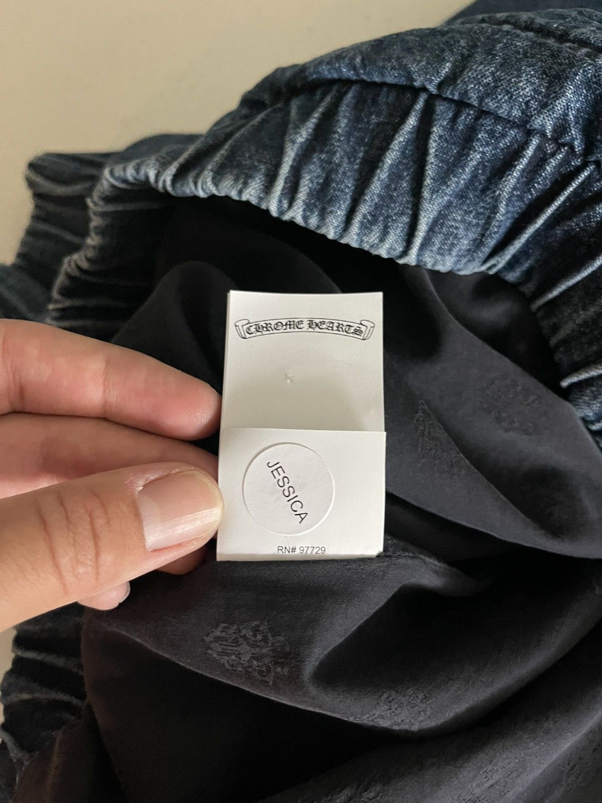 Chrome Hearts Chrome Hearts Denim Half Zip Size US XL / EU 56 / 4 - 12 Thumbnail