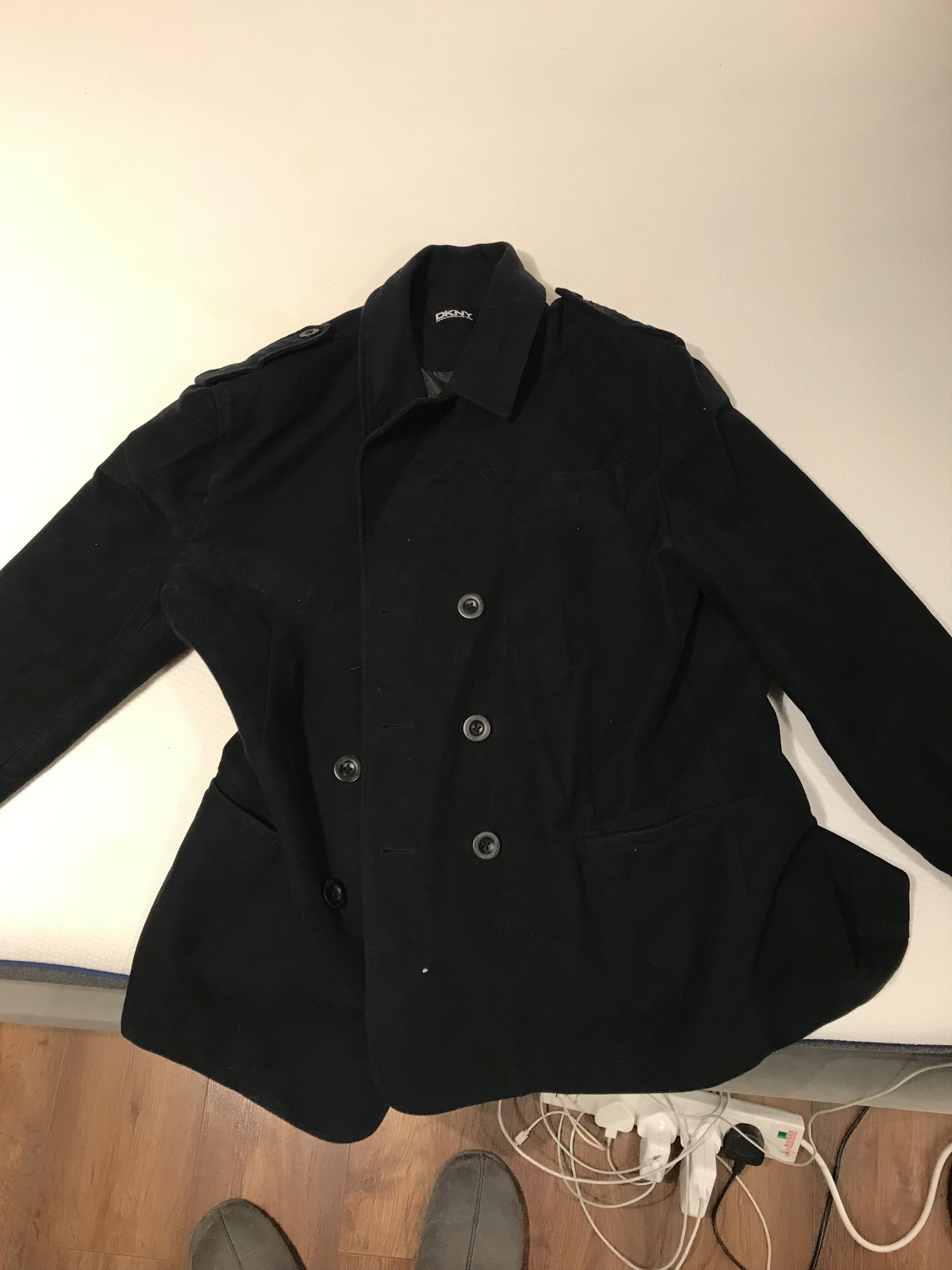 DKNY Black Military Jacket