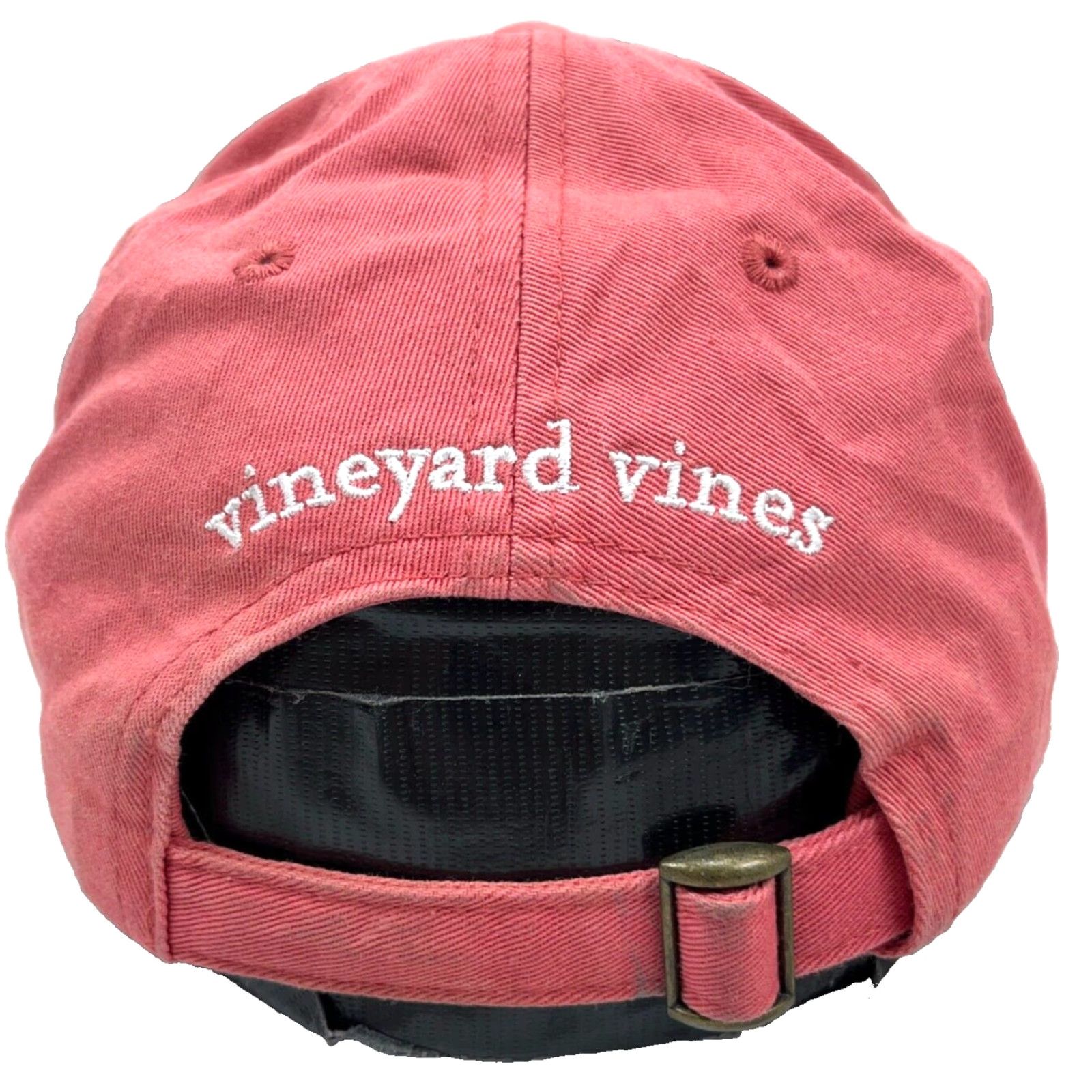 Vineyard Vines VINEYARD VINES Baseball Cap Hat Men Pink USA Flag Whale Logo Twill Adjustable Sport Casual Size ONE SIZE - 2 Thumbnail