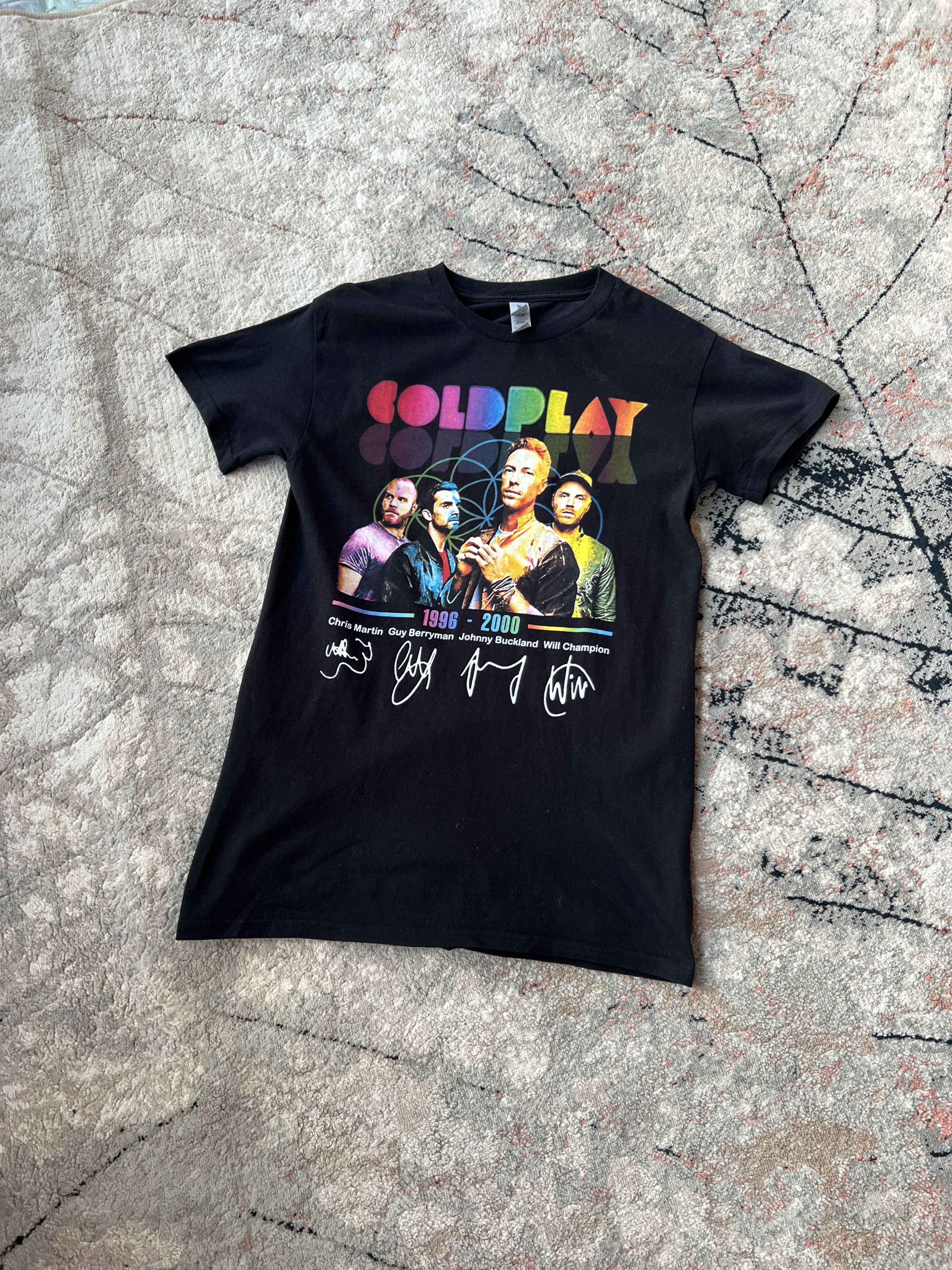 Band Tees Coldplay Music of the Spheres World Tour tee Size US S / EU 44-46 / 1 - 1 Thumbnail