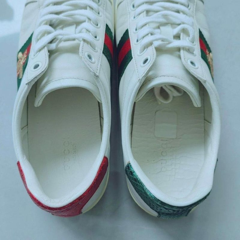 Gucci Gucci ACE Embroidered Fashion Sneakers for Women Size US 6 / IT 36 - 8 Thumbnail