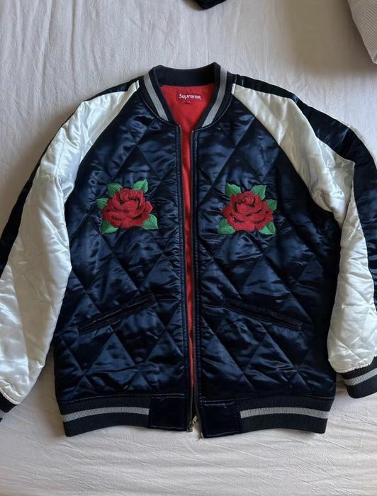 Supreme cheap rose bomber